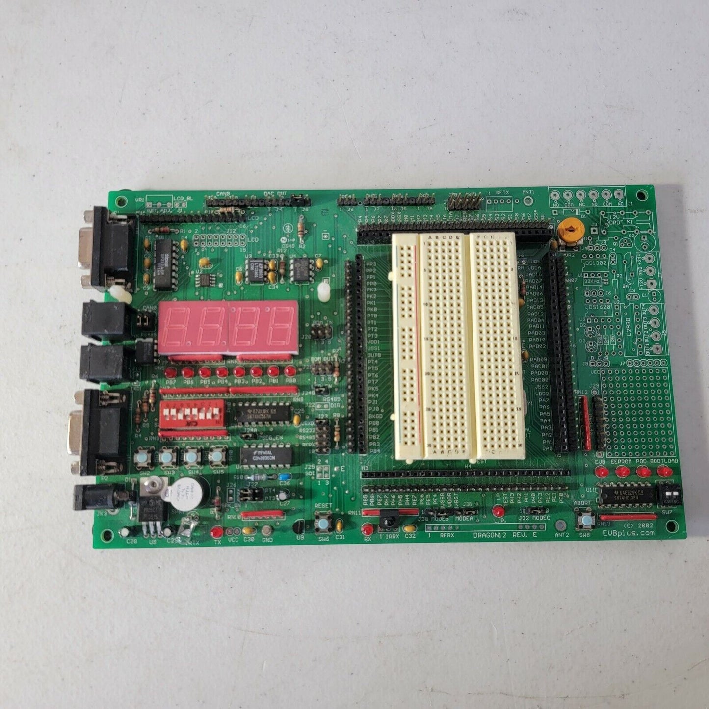 EVB Dragon12 Rev. E USB Development Board HCS12 Trainer Dragon 12