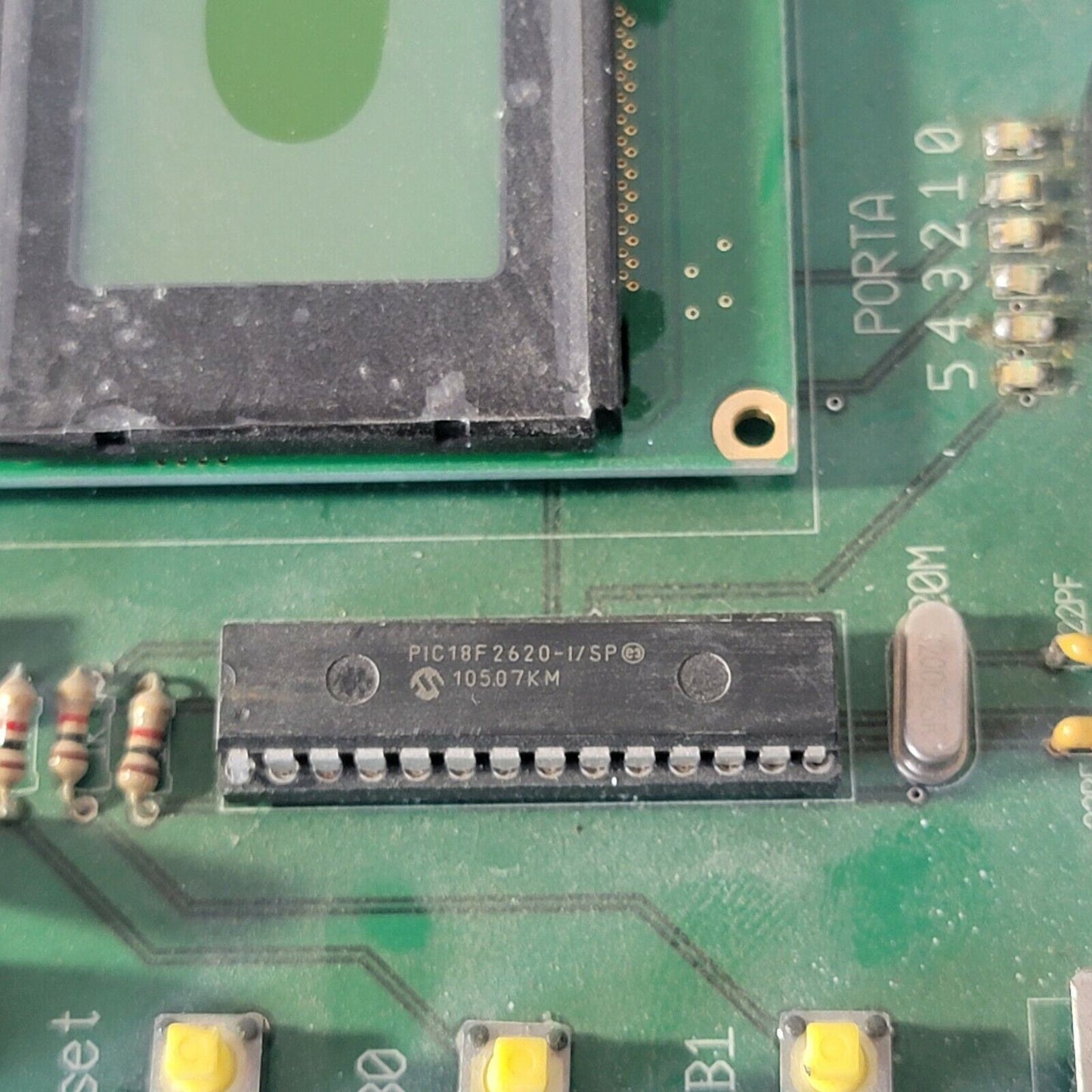 PIC16F876 EVB PIC Evaluation Development Board JSG PIC18F2620 w/ Screen