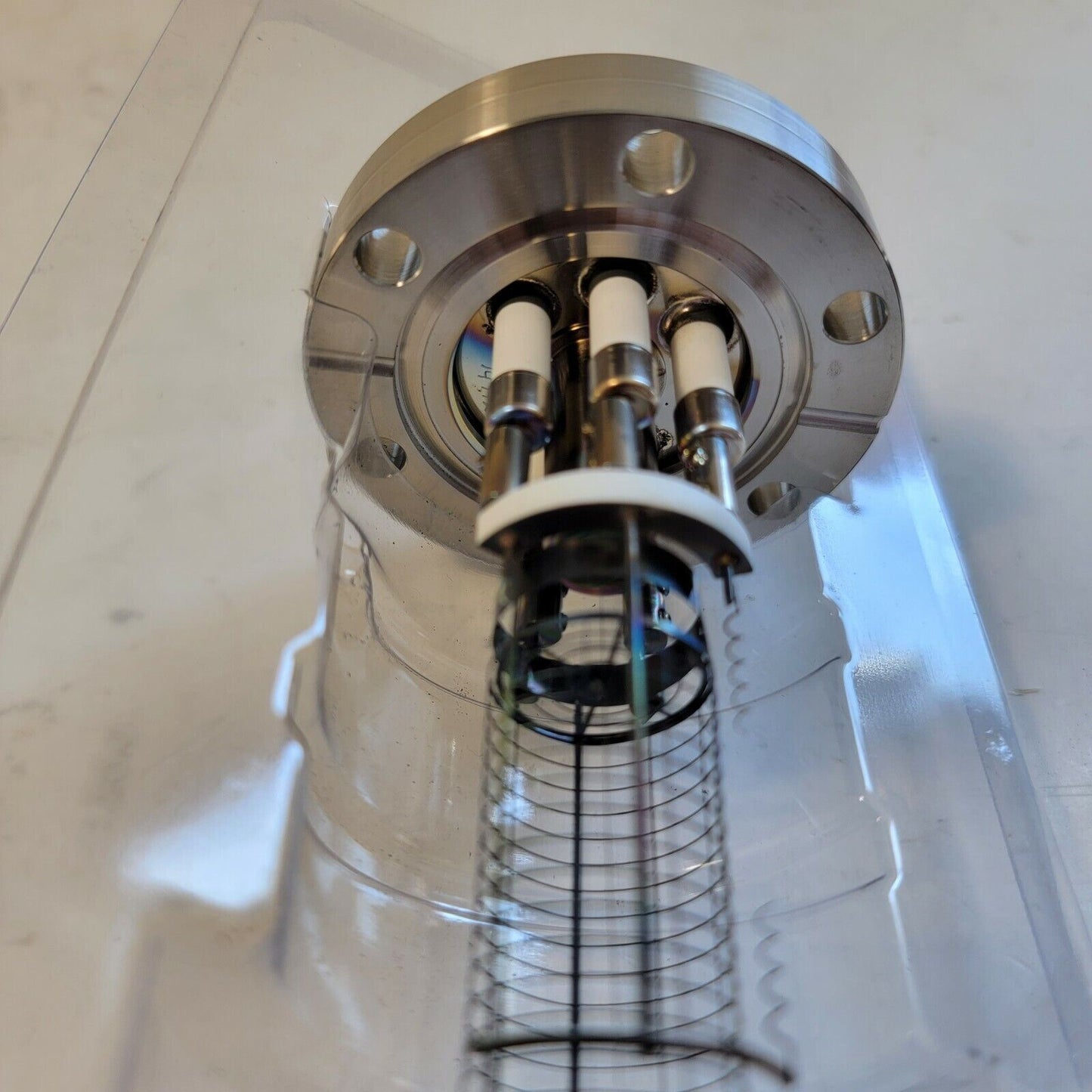 Nude Bayard Alpert Ion Vacuum Gauge Dual-Tungsten Filament 2-3/4" CF Fitting