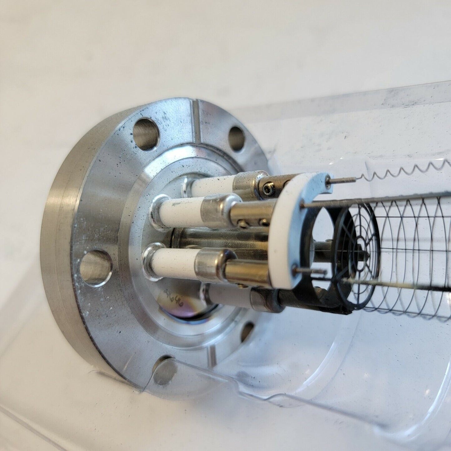 Nude Bayard-Alpert Ion Vacuum Gauge Dual Tungsten Filament 2-3/4" CF Fitting