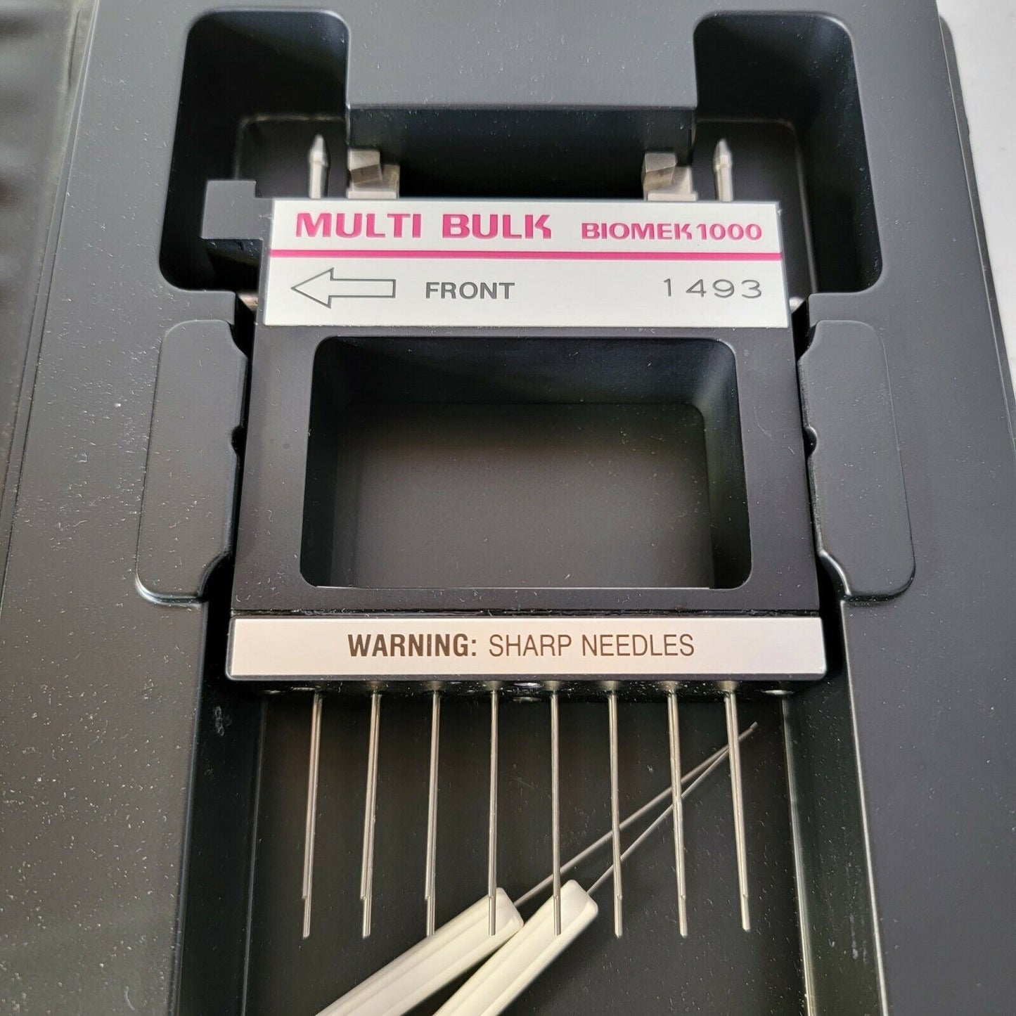 Beckman Eight Needle Tip Bulk Dispense Tool Biomek 1000 PN 373095 270-454848-B