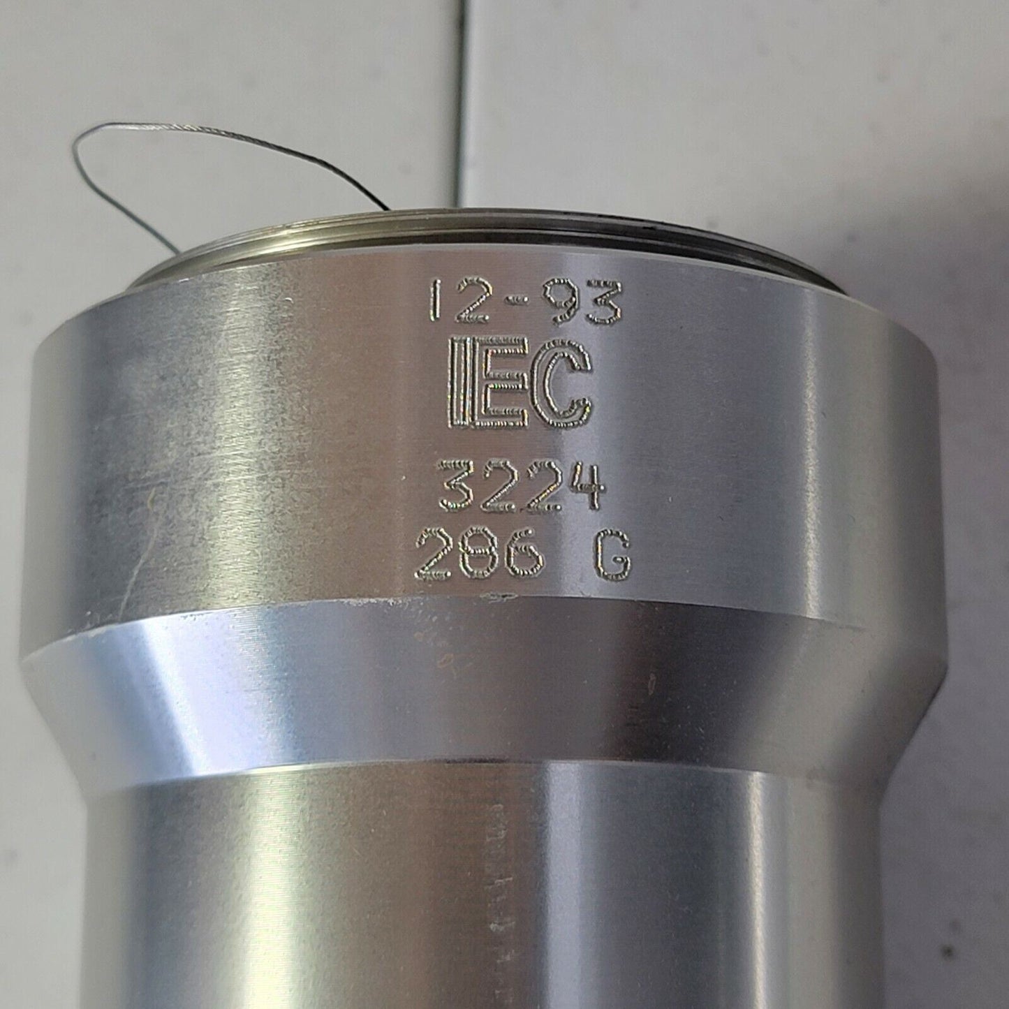 IEC 3224 286g Centrifuge Rotor Bucket w/ Yellow Test Tube Inserts