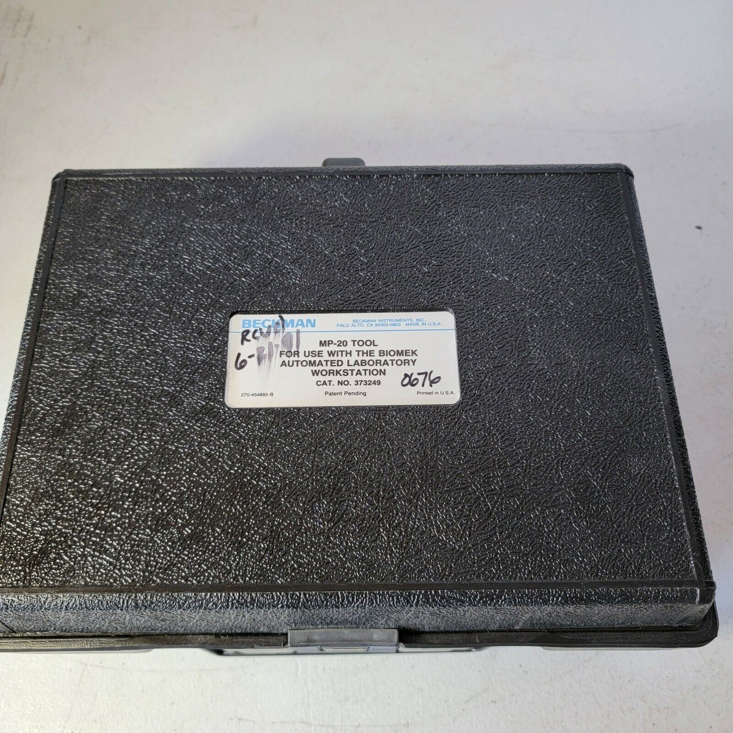 Beckman MP-20 Tool Auto Pipette Tip 373249 For Biomek 1000 0676