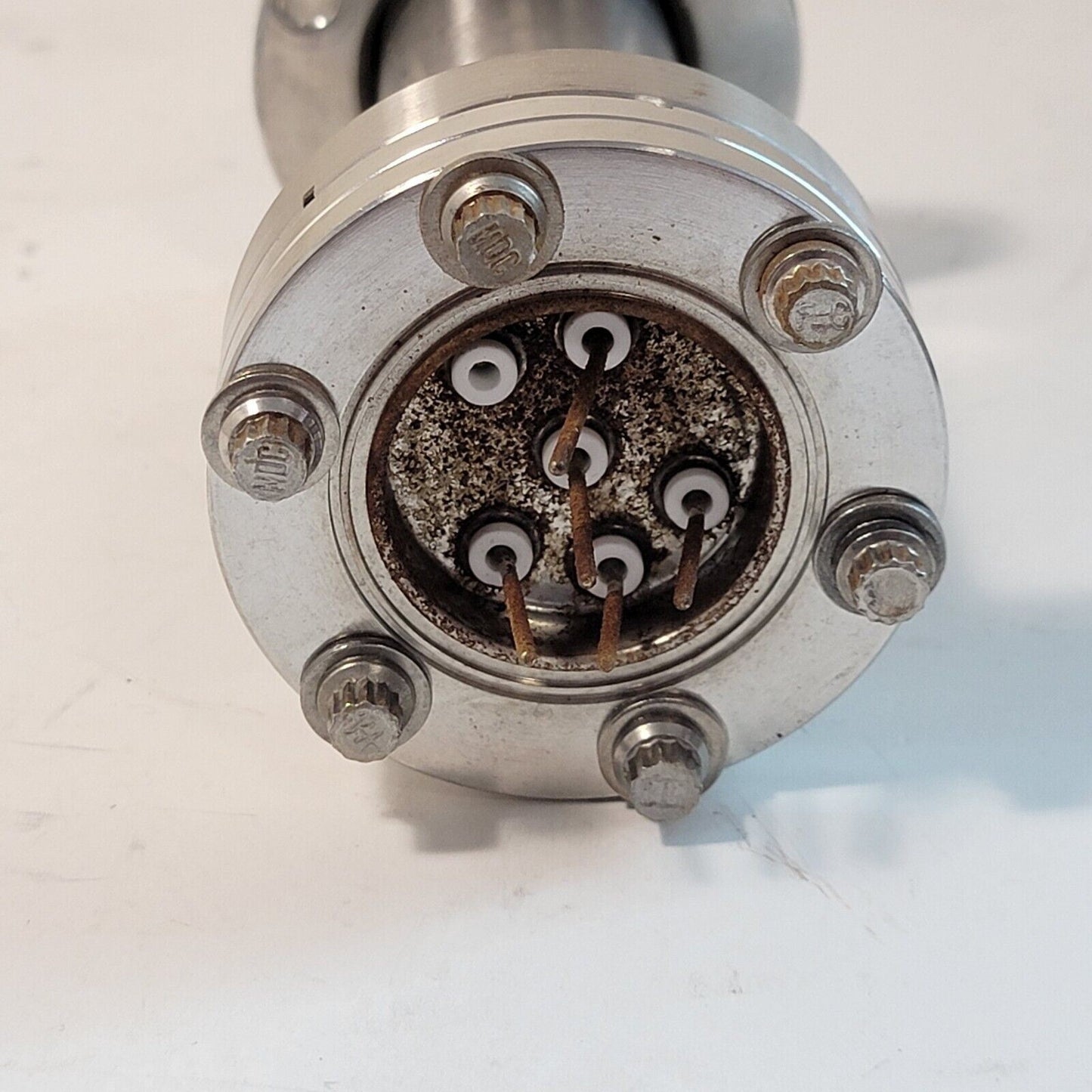 Nude Bayard Alpert Ion High Vacuum Gauge Dual Tungsten Filament 2-3/4" CF Flange