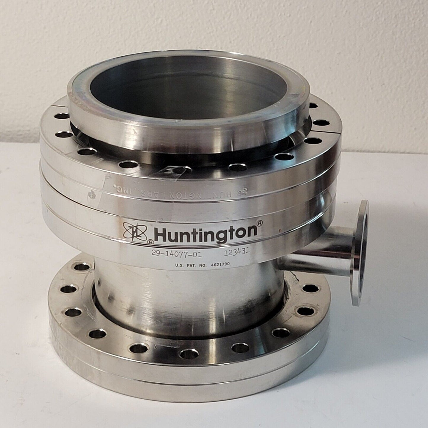 Huntington Rotational Motion 6" DN100CF Conflat Flange High Vacuum Chamber