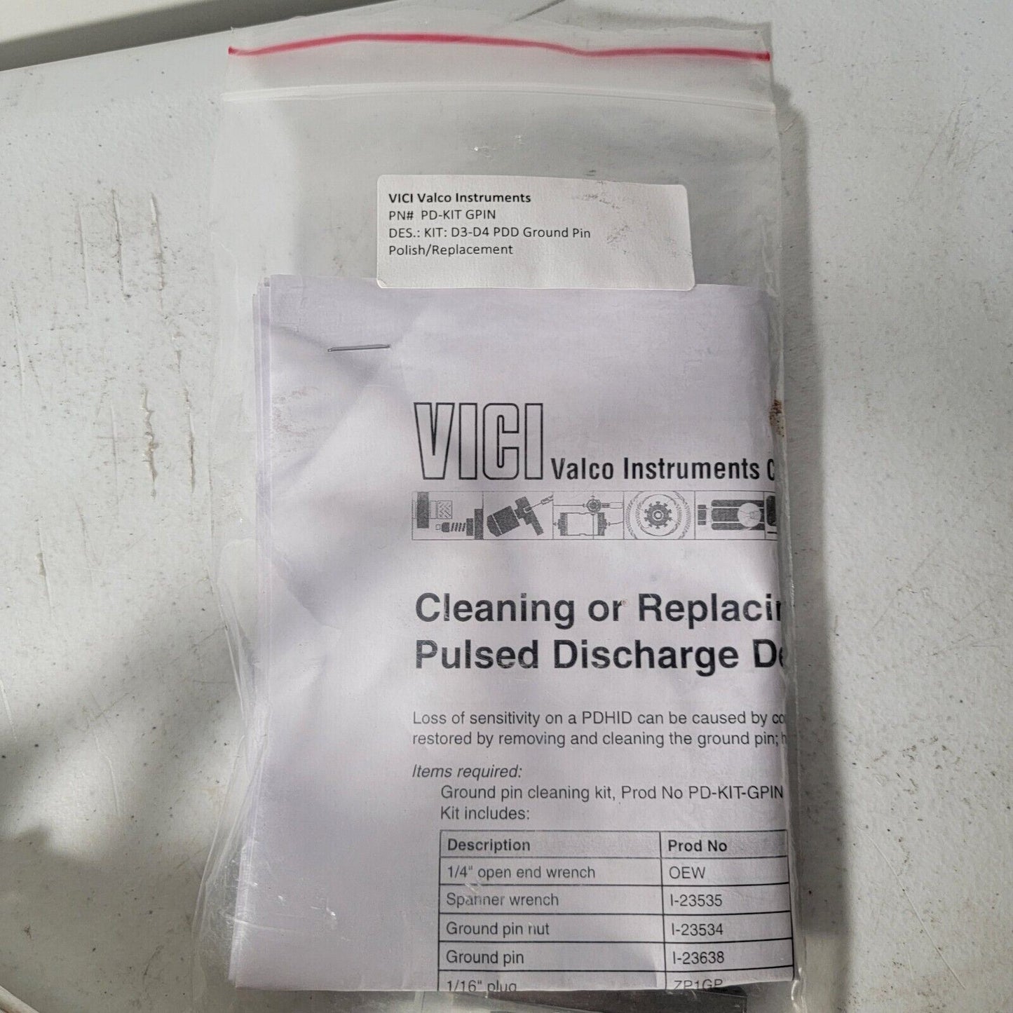 Valco Instruments PD-C2 Pulsed Discharge Controller w/ Photoionization Detector