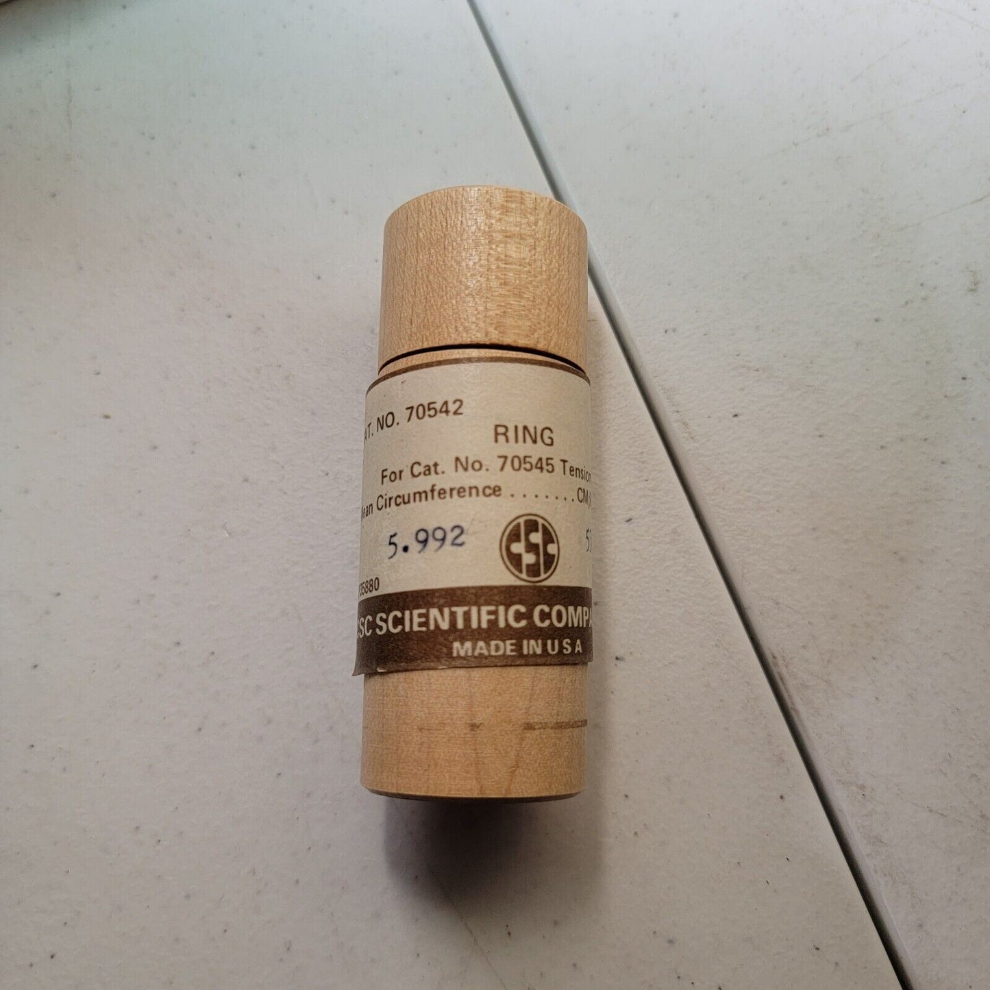 Central CSC Precision Interfacial DuNouy Tensiometer 70545 Dynes per CM