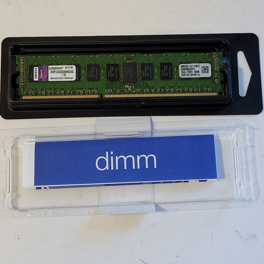 Kingston 4GB PC3-10600 DDR3-1333 Server Ram Memory KVR1333D3D8R9S/4G DIMM