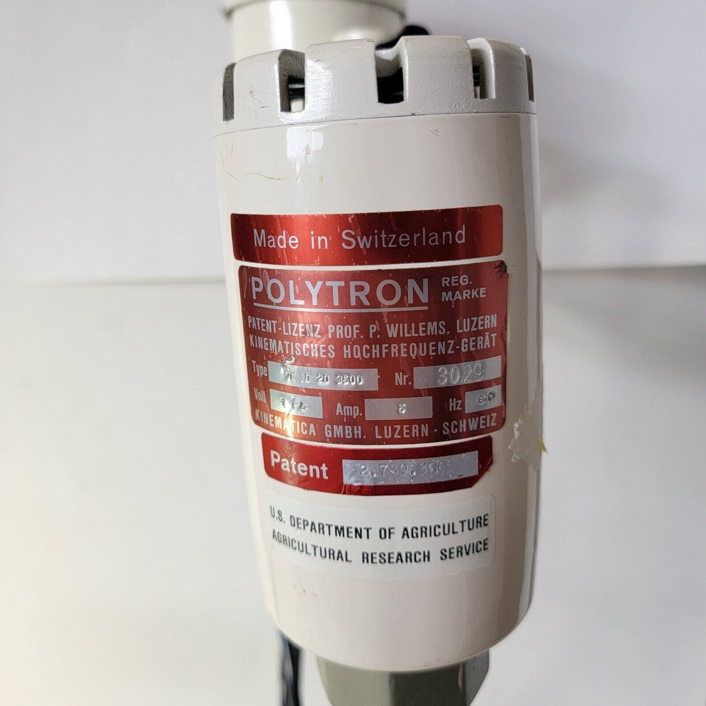 KINEMATICA Polytron Homogenizer PT 10 20 3500 115v