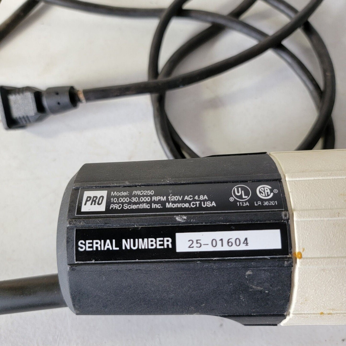PRO Scientific PRO250 Homogenizer 120V 4.8A
