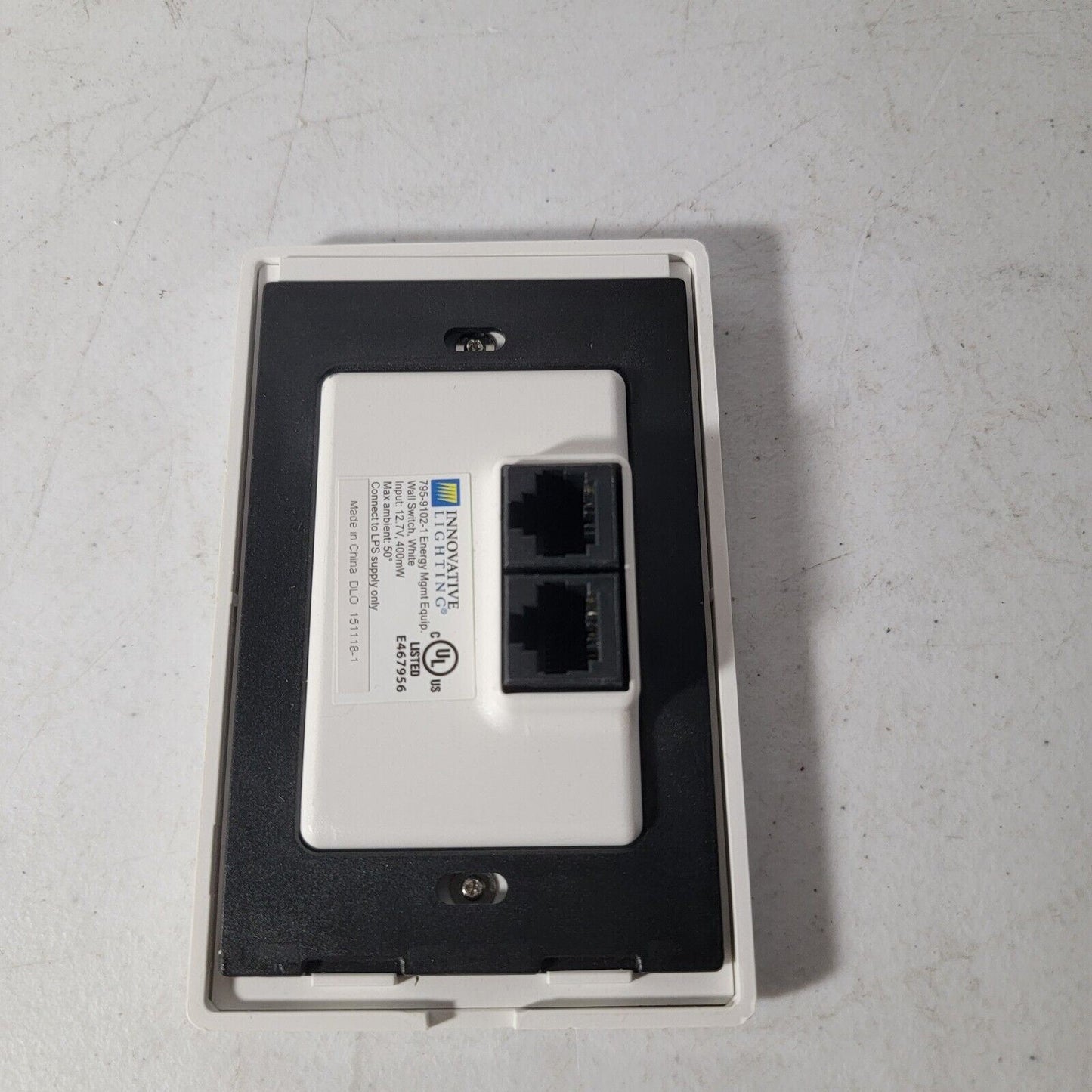 Innovative Lighting 795-9102-1 Wall Switch, White