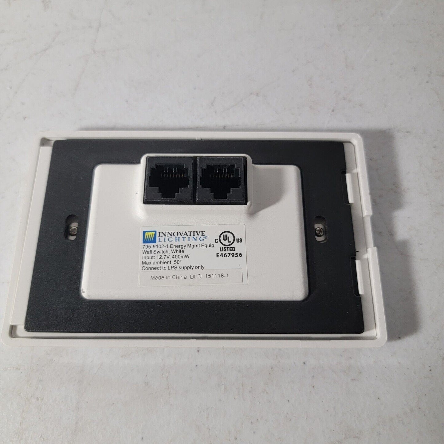 Innovative Lighting 795-9102-1 Wall Switch, White