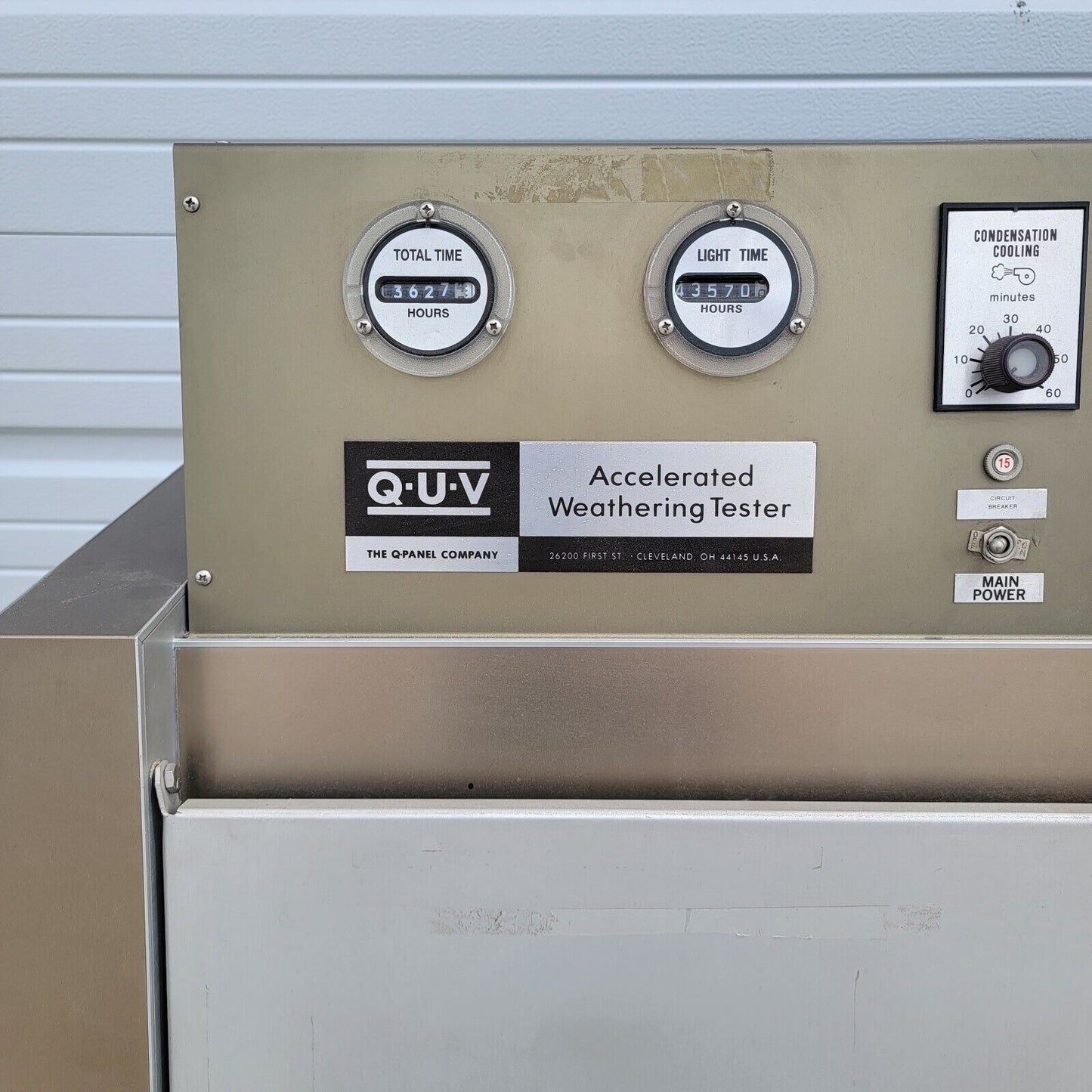 Q-Lab Q-Panel QUV Accelerated Weathering Tester Ultraviolet Condensation