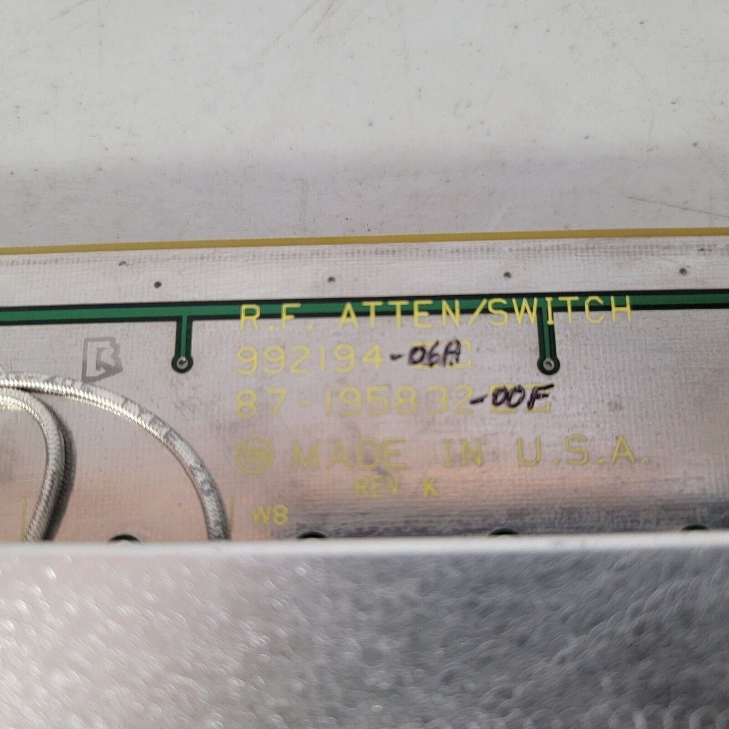 Agilent Varian Atten/SW Atten/Switch 0099219406 JFW 50P-941