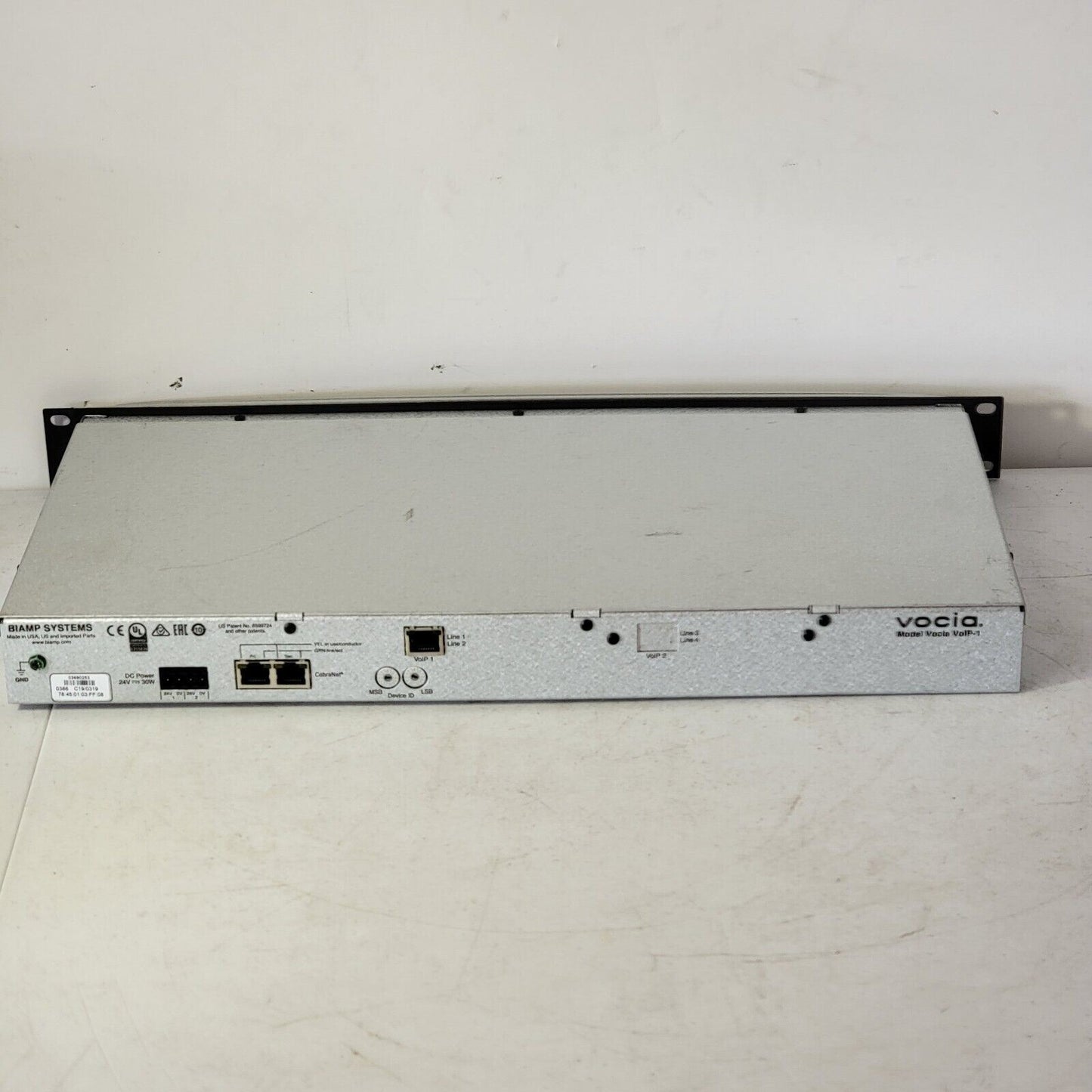 Biamp Vocia VoIP-1 CobraNet Voice Over IP Interface Adapter System