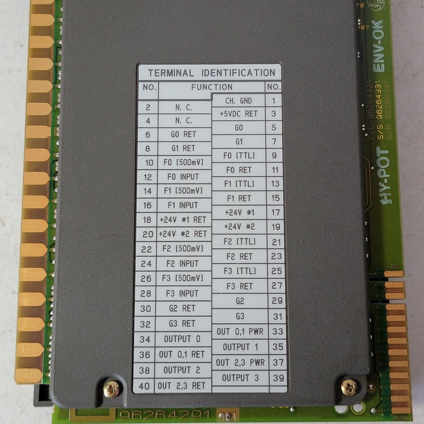 Allen Bradley Configurable Flowmeter Module 1771-CFM/C Rev. B03