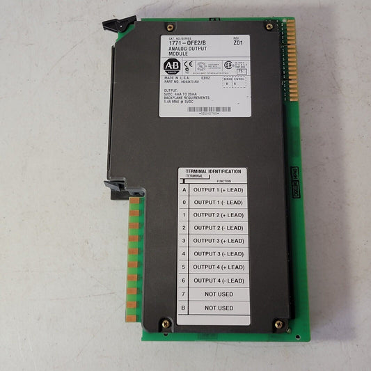 Allen-Bradley 1771-OFE2/B Analog Output Module
