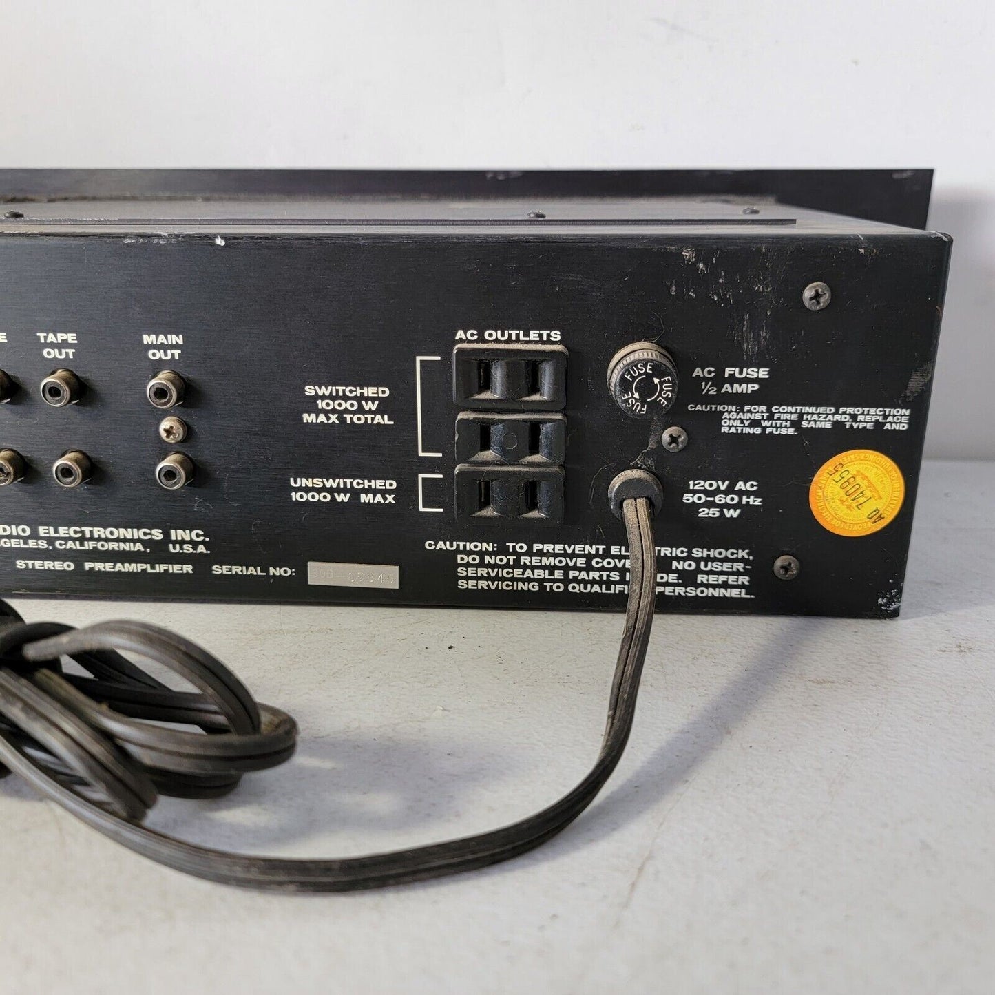 SAE Mark XXX 30B Solid State Stereo Preamplifier
