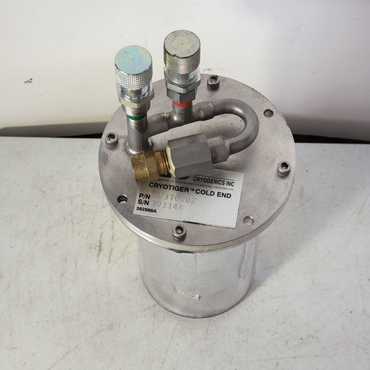 Cryotiger Cold End 263700D2 APD Cryogenics 262988A T01148 Helium Head Heat Pump