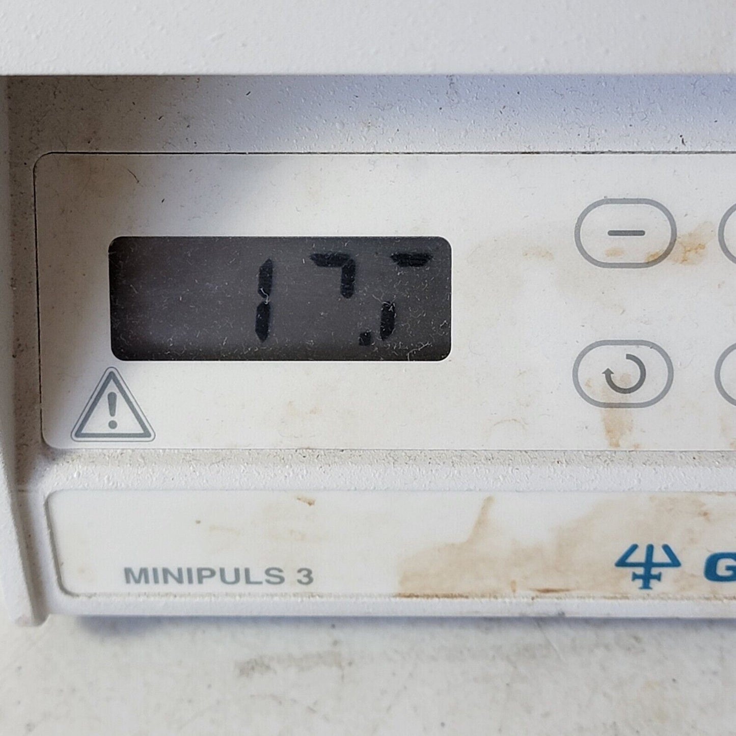 READ Gilson Minipuls 3 Variable Speed Bi-Directional Peristaltic Pump 4 Channel
