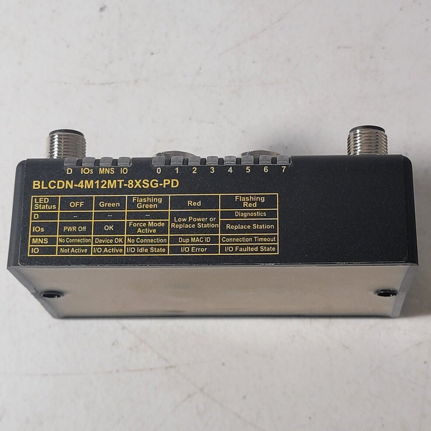 Turck BLCDN-4M12MT-8XSG-PD BLCDN4M12MT8XSGPD Devucenet Bus
