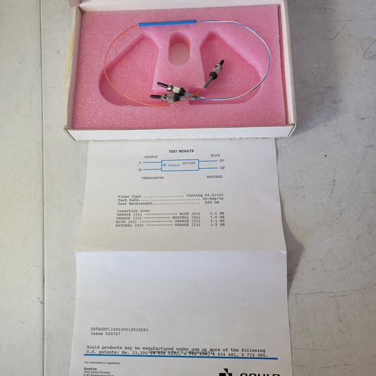 Gould Fiber Optic Optical Coupler NEEDS REPAIR 307508
