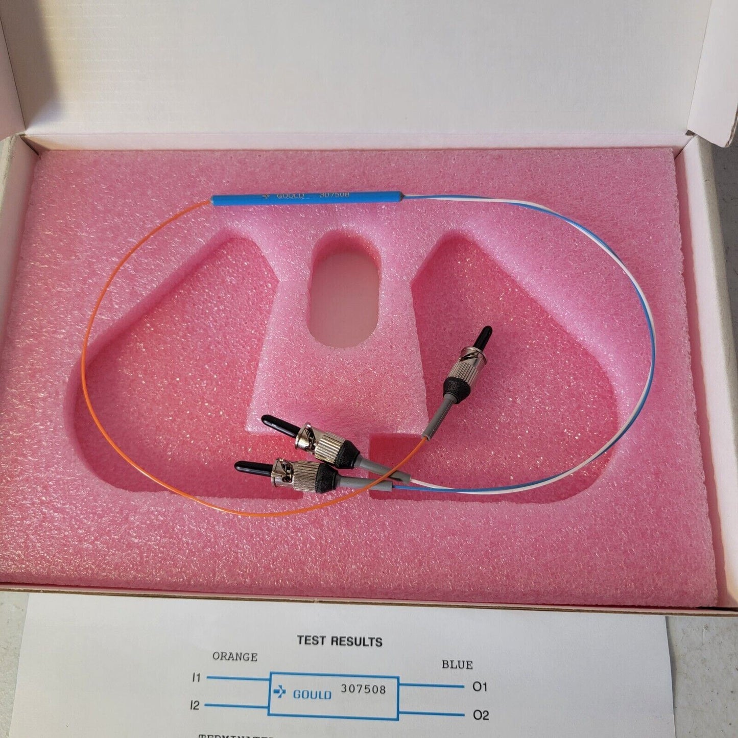 Gould Fiber Optic Optical Coupler NEEDS REPAIR 307508