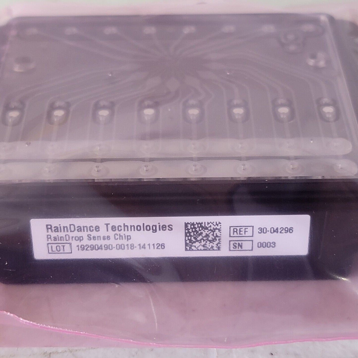 RainDance / Bio-Rad RainDrop Sense Chip 30-06086