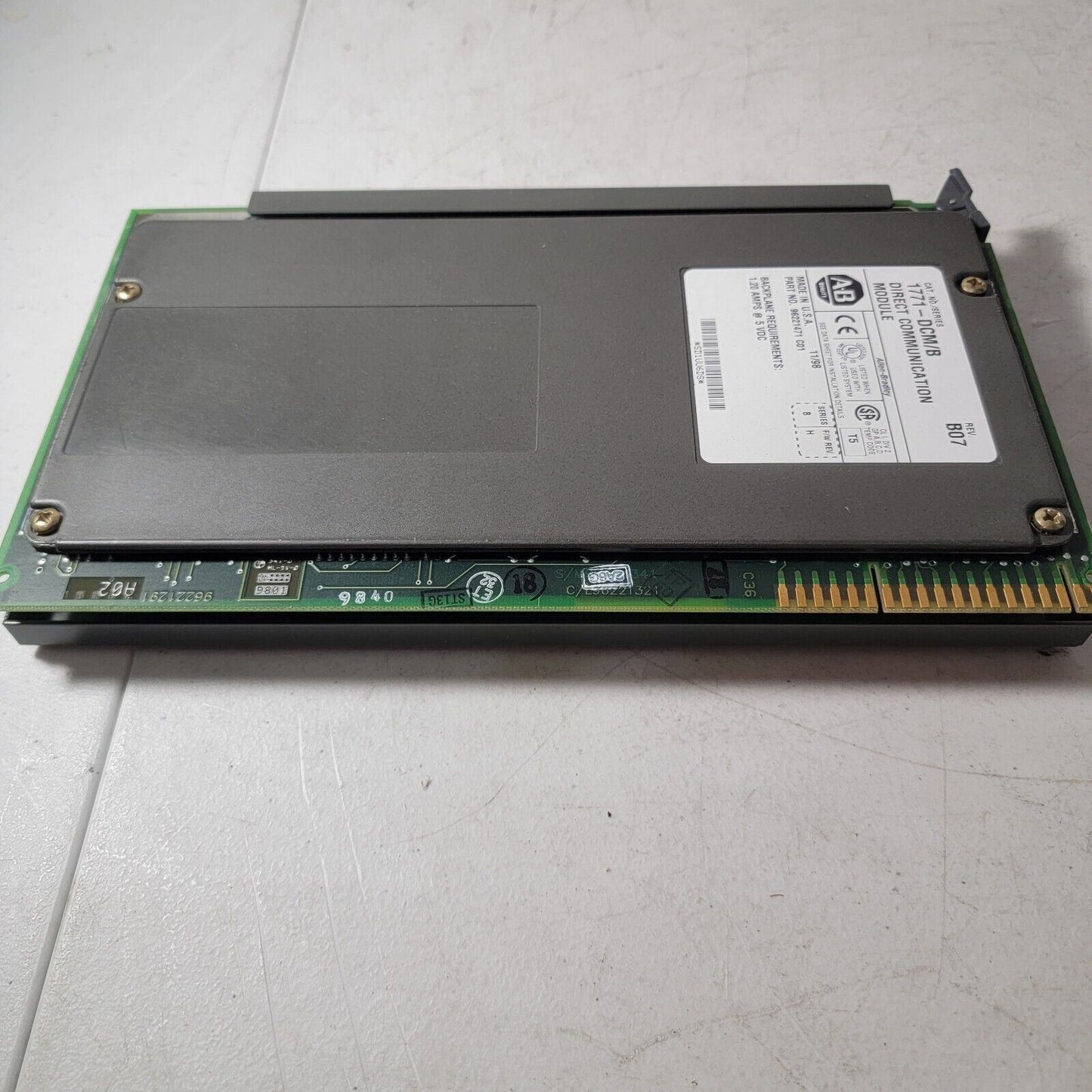 Allen Bradley 1771-DCM /B PLC-5 Direct Communication Module PN 96221471