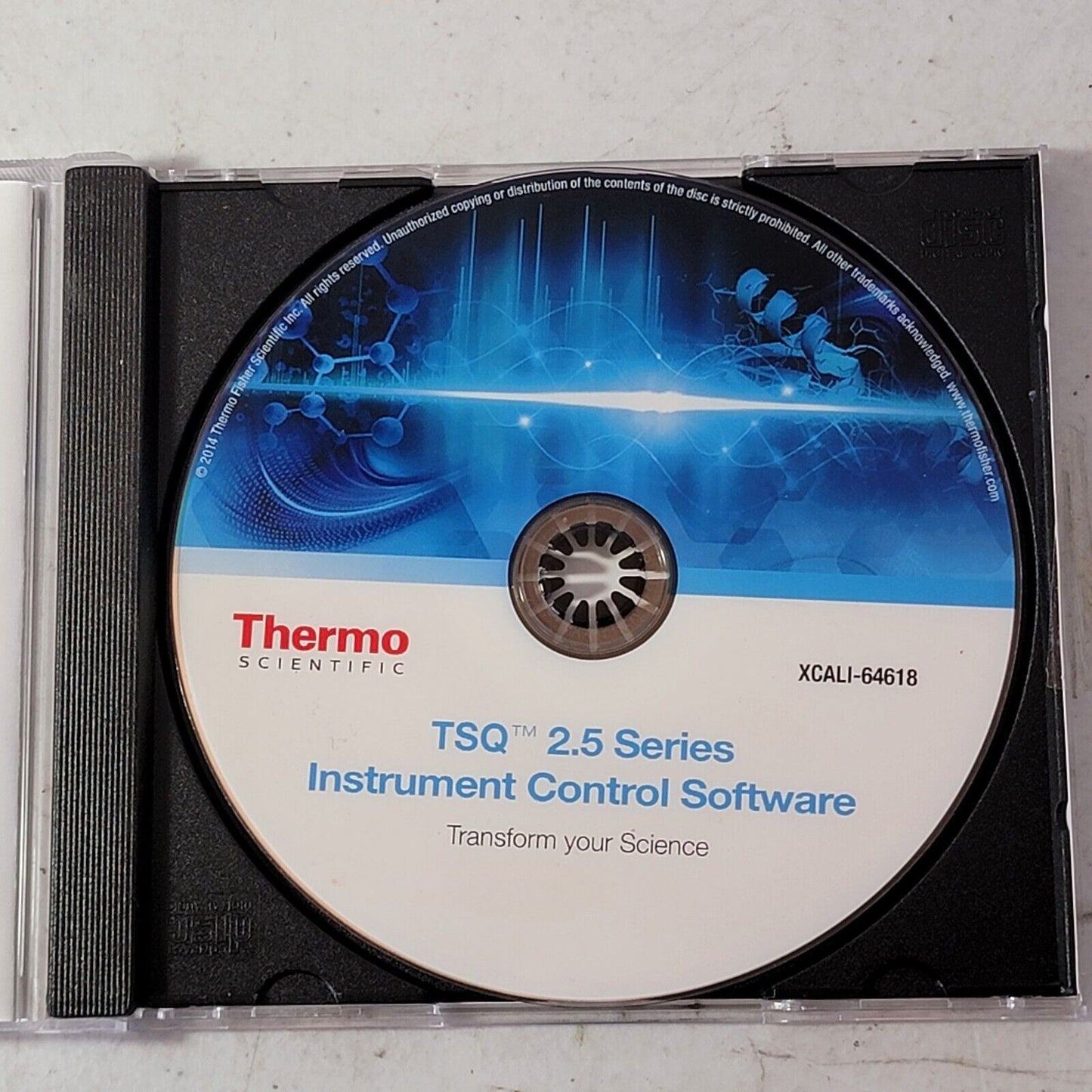 Thermo Scientific TSQ 2.5 Series Instrument Control Software XCALI-64618