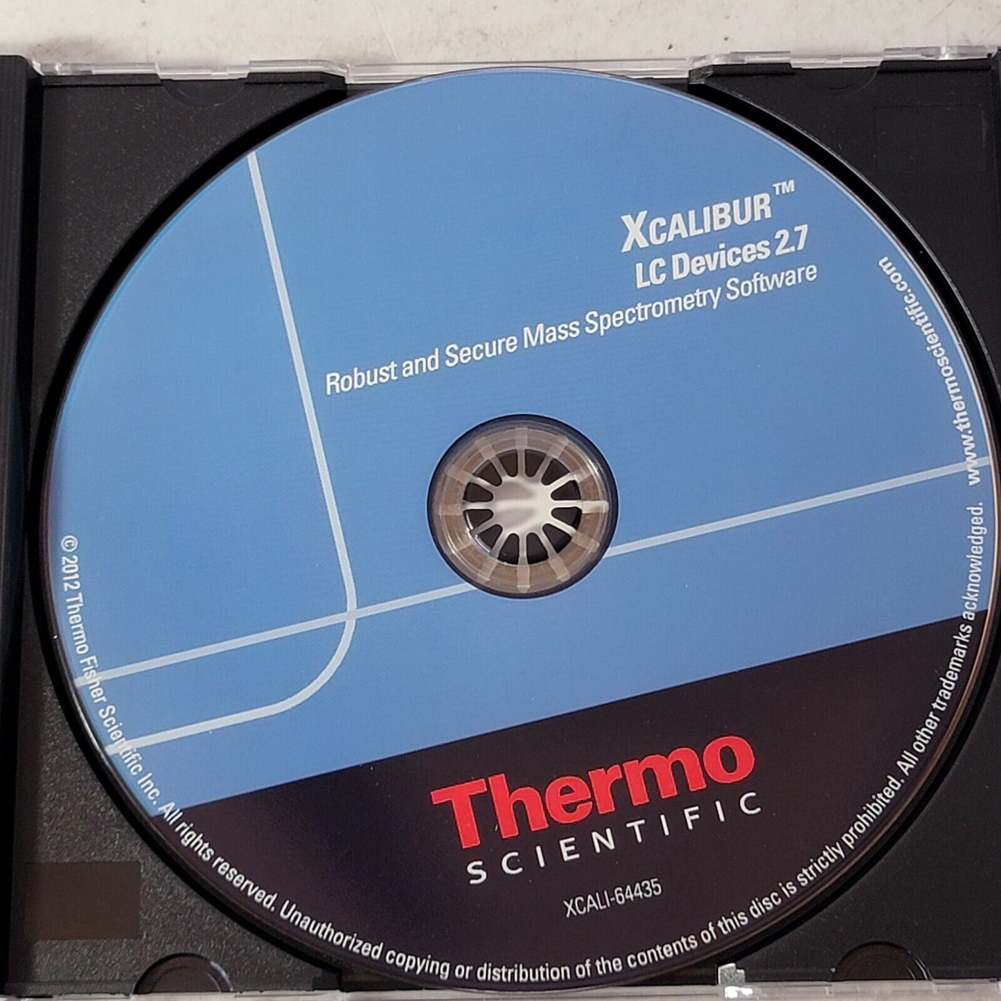 Thermo Scientific Xcalibur LC Devices 2.7 SW Mass Spec XCALI-64435