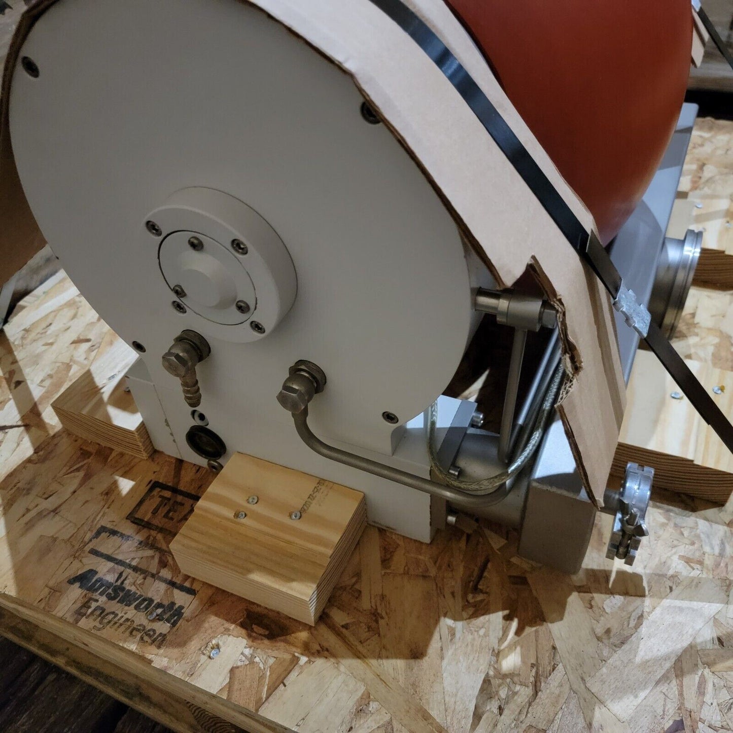 Pfeiffer/Balzers TPU 2200 Turbo Pump, 12" DN250CF Flange w/ Bakeout Heater