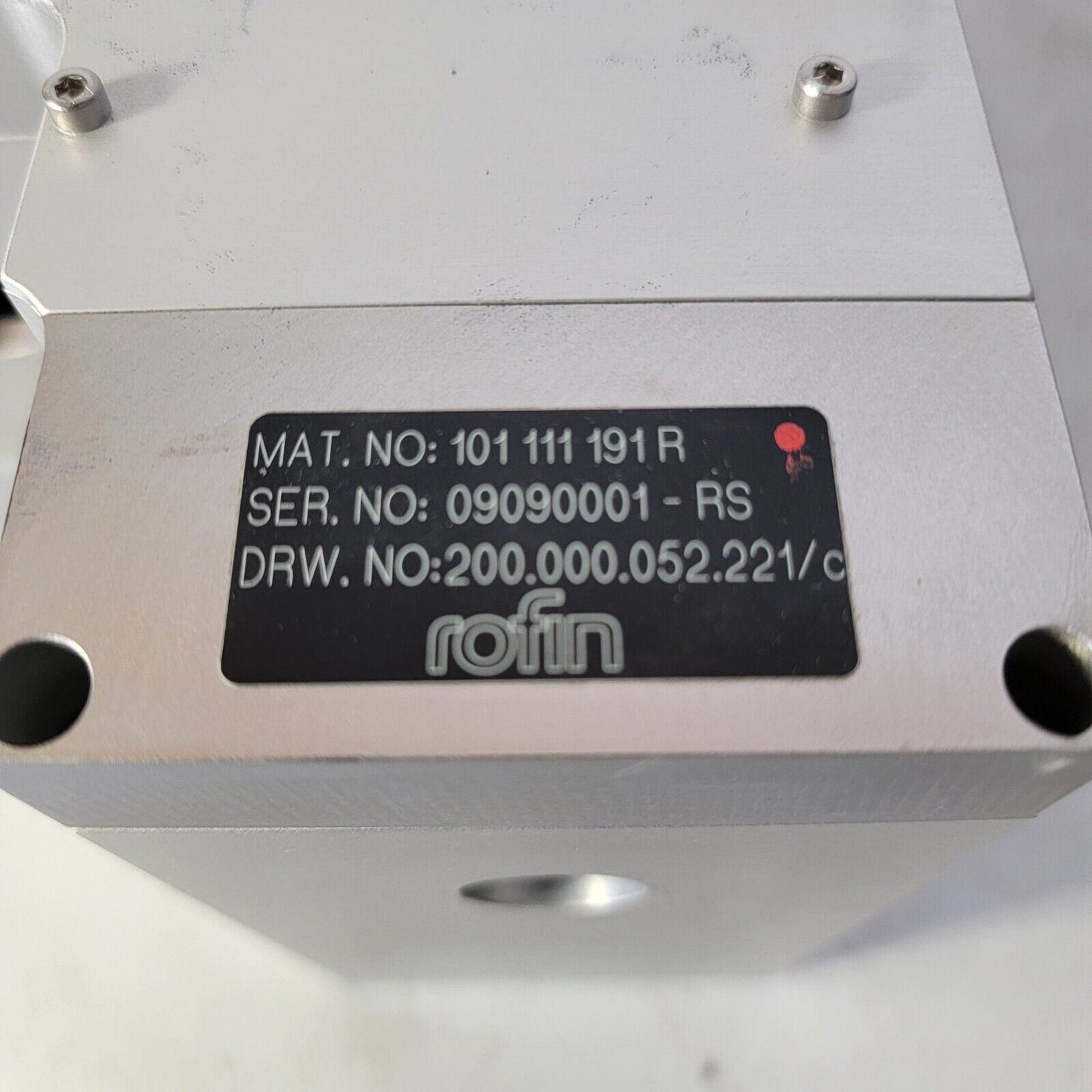 Rofin Laser Part 101 111 191 R Beam Splitter Optical Filter