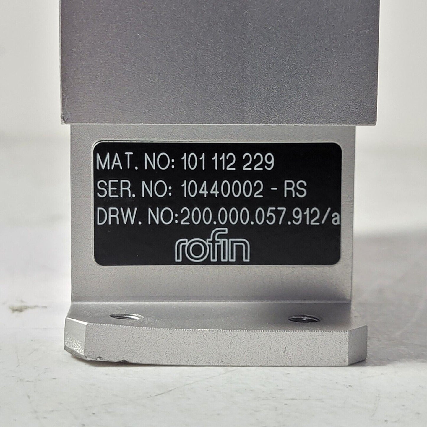 Rofin 101 112 229 Cooled Laser In-Beam Focuser Lens