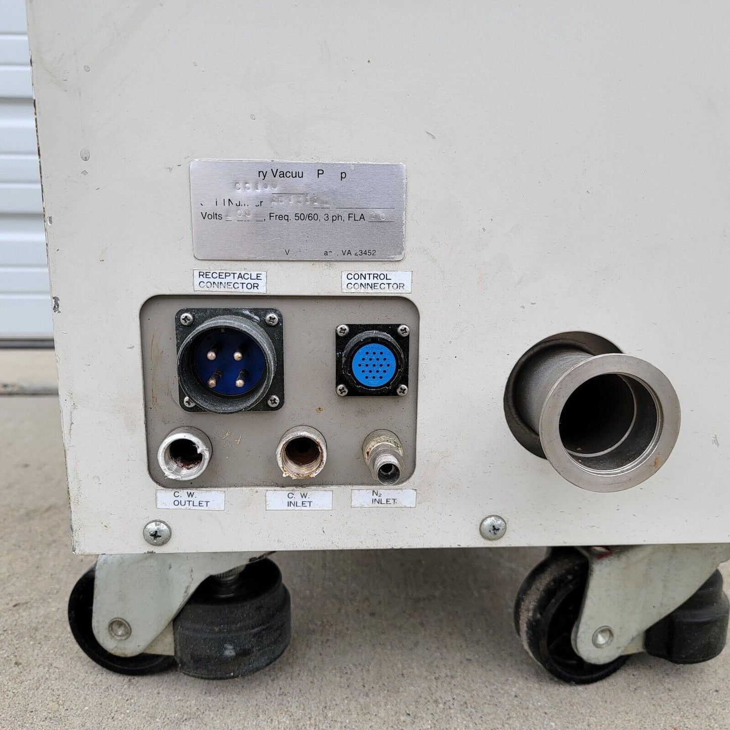 Busch Cobra CS100 Dry Rough Vacuum Pump XR88700-2, 208v 3-Phase