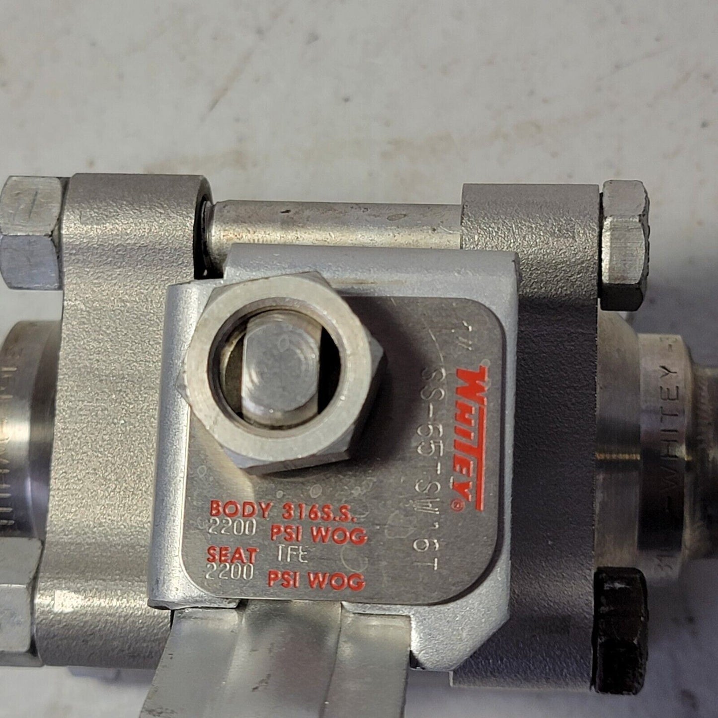 WHITEY SWAGELOK SS-65TSW16T Stainless Ball Valve KF25 NW25 Vacuum Flange