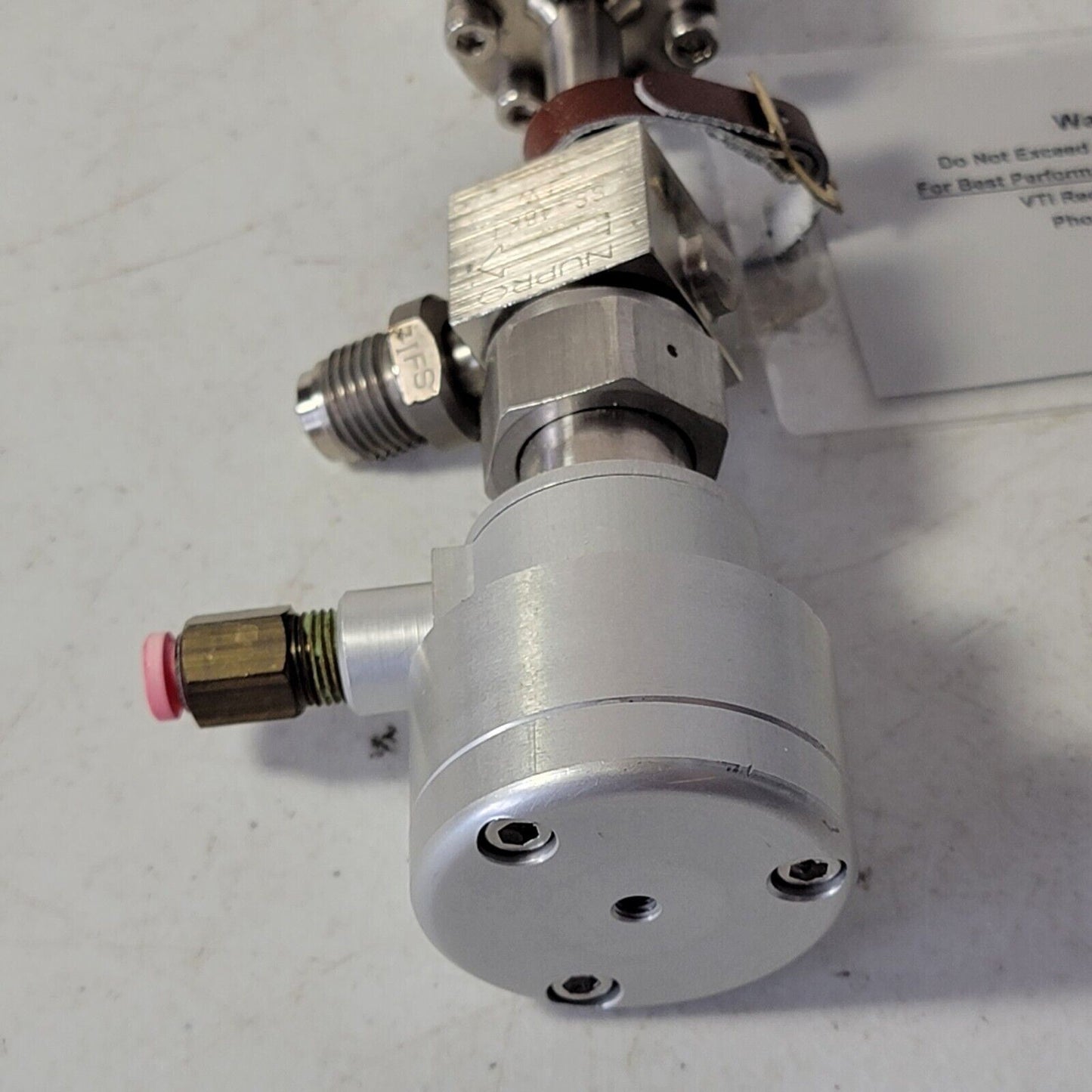 Vacuum Technology Accu-Flow Positive Leak Calibrator PSOA-5-IBMMix-SR-SP95 110cc