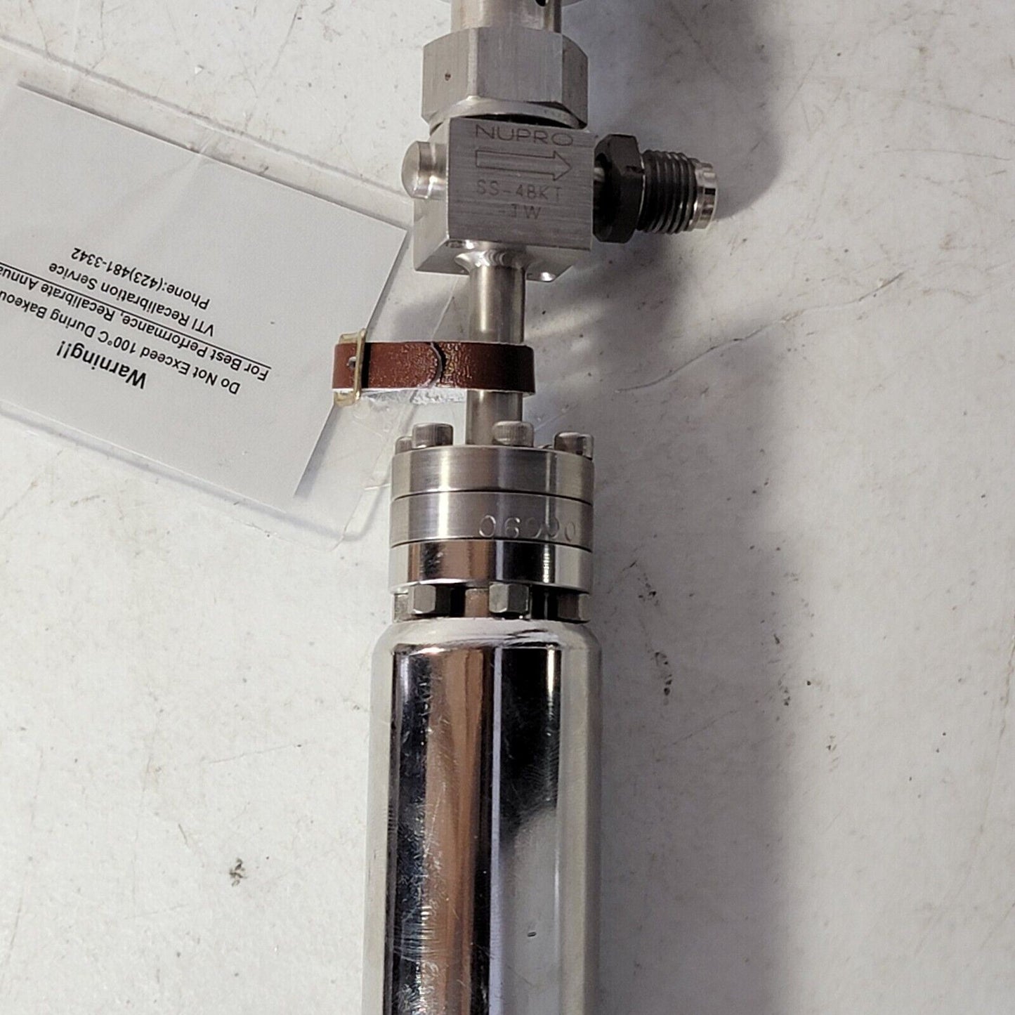 Vacuum Technology Accu-Flow Positive Leak Calibrator PSOA-5-IBMMix-SR-SP95 110cc