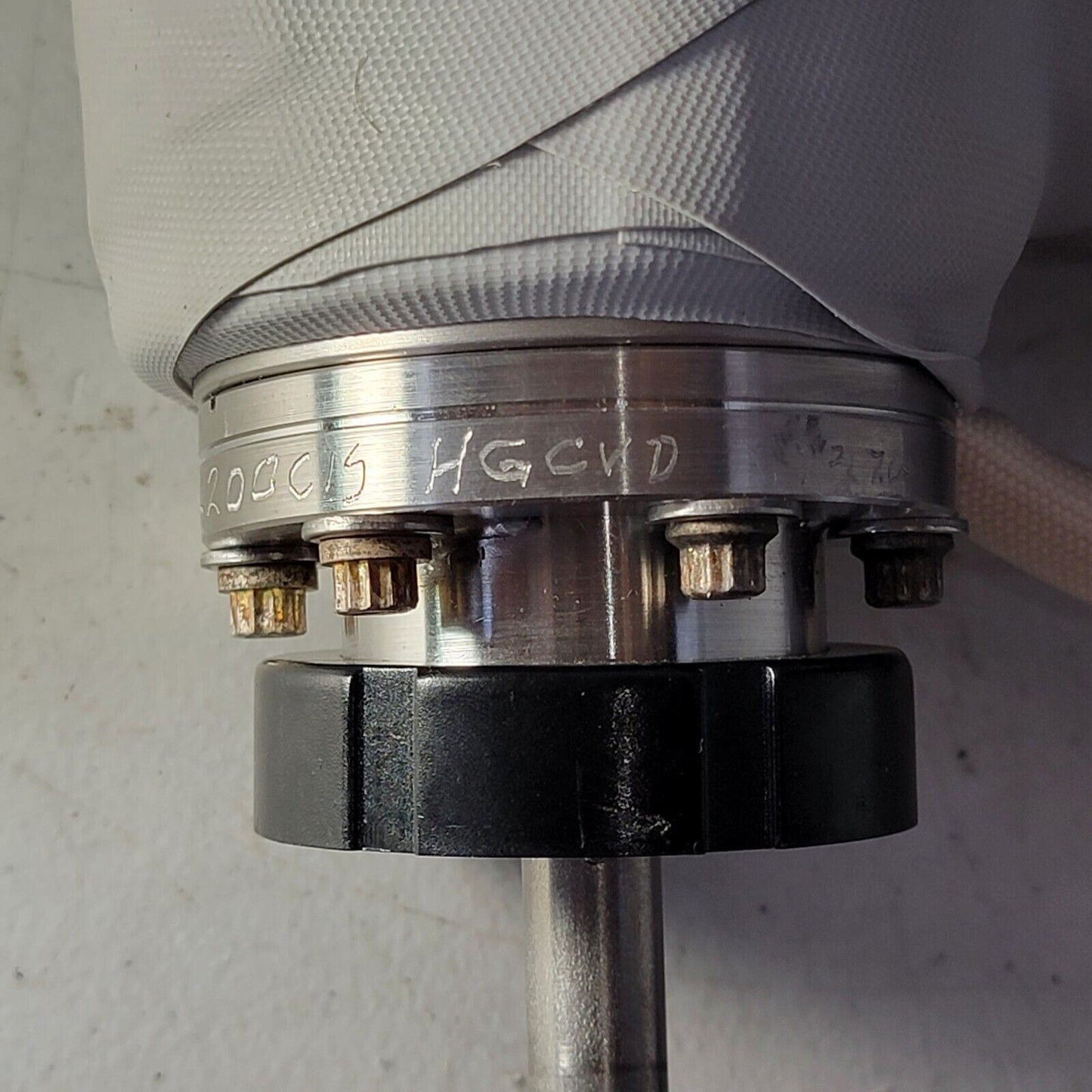 Inficon Leybold H200C15 HGCVD High-Gravity Chemical Vapor Deposition RGA Chamber