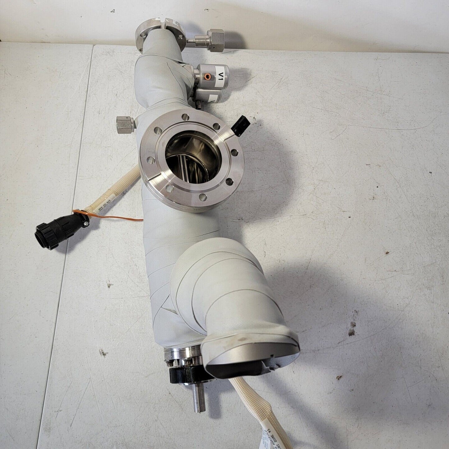Inficon Leybold H200C15 HGCVD High-Gravity Chemical Vapor Deposition RGA Chamber