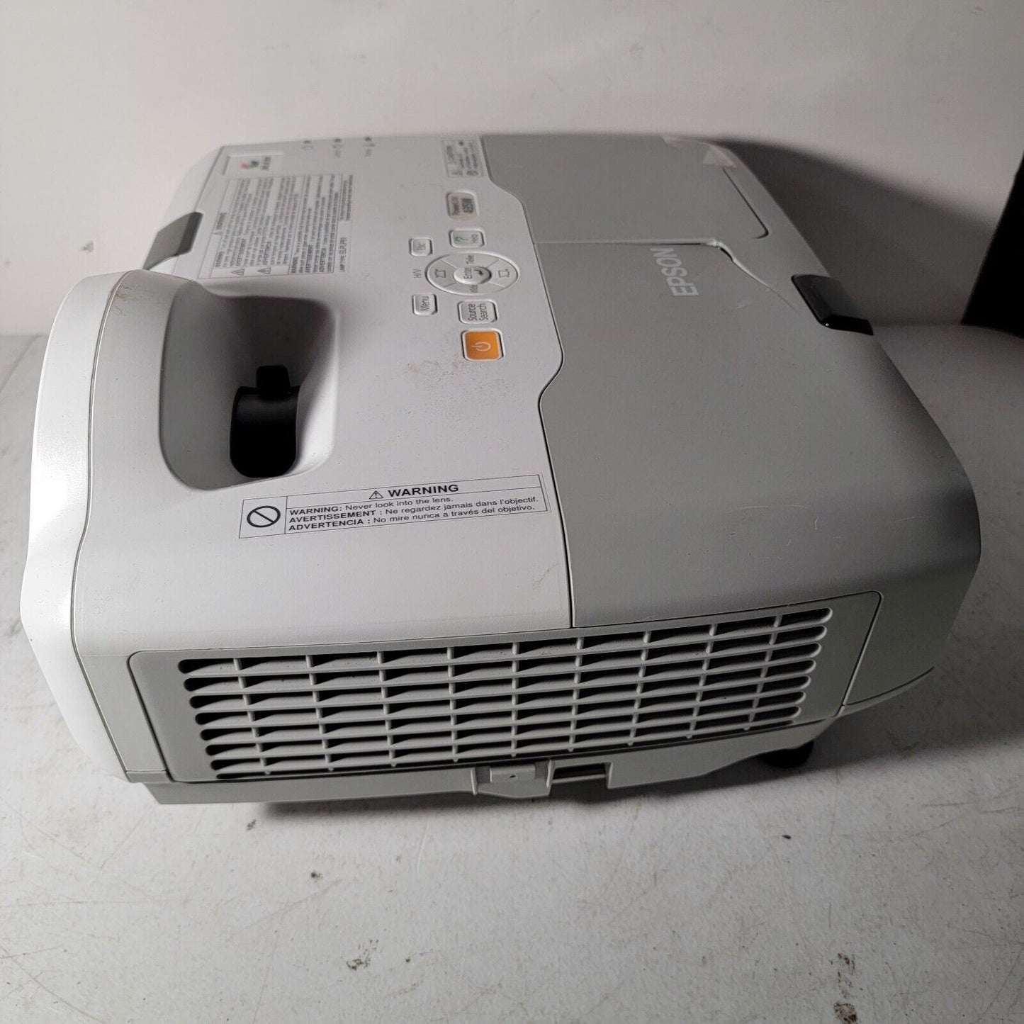 TESTED - WORKS Epson PowerLite 435W 3LCD Projector Acceptable Functional