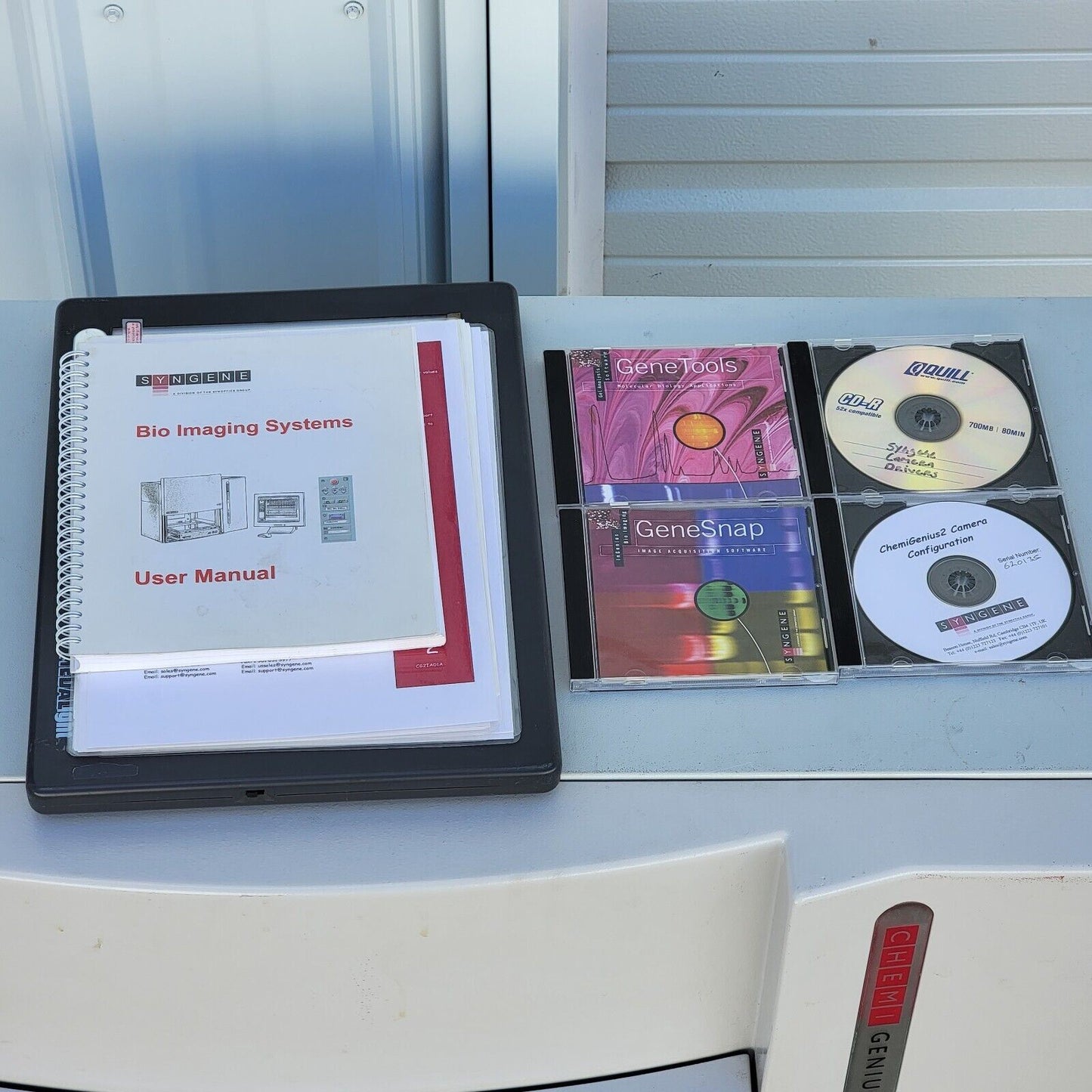 UNTESTED Syngene Chemigenius 2 Gel Bio Imaging System w/ Software