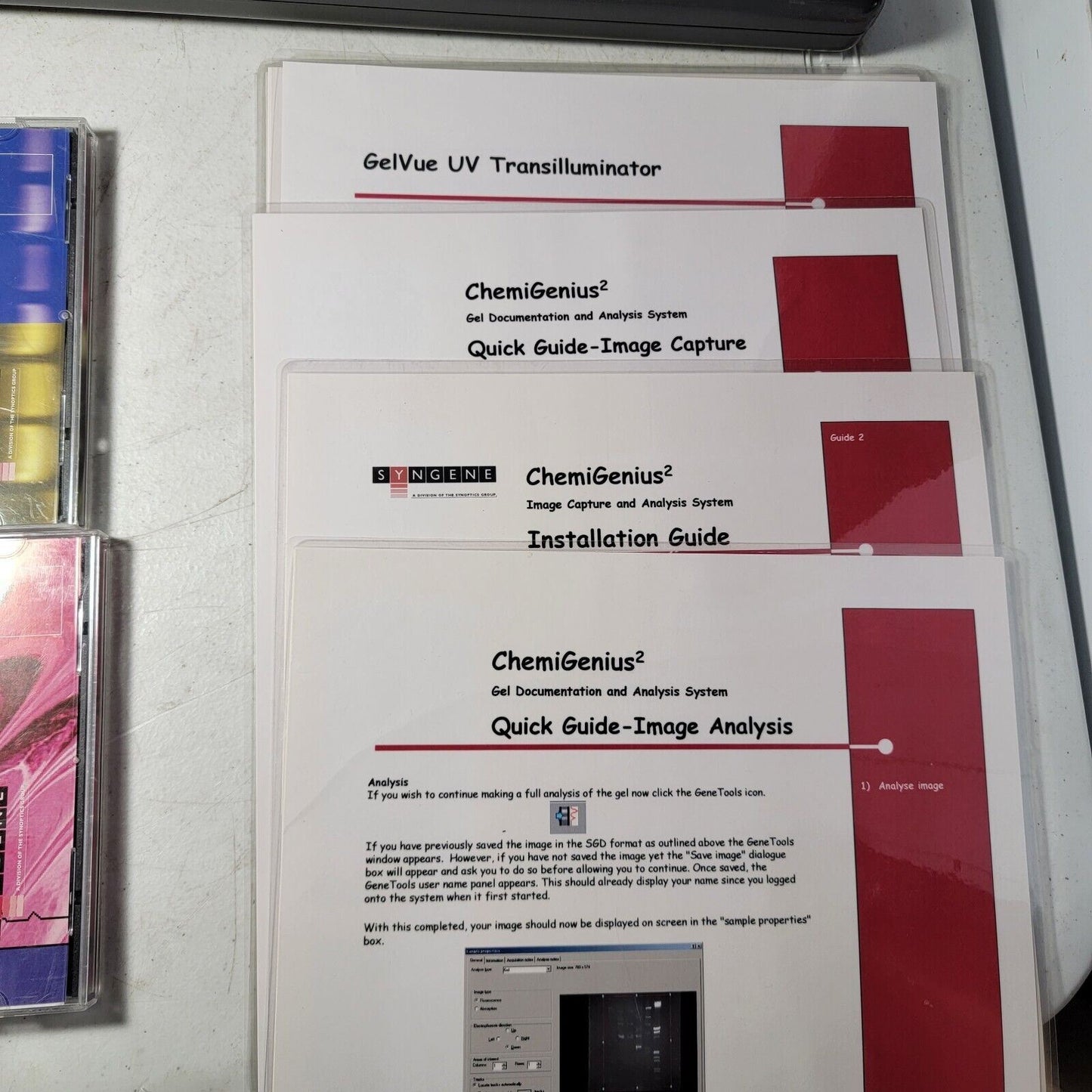UNTESTED Syngene Chemigenius 2 Gel Bio Imaging System w/ Software