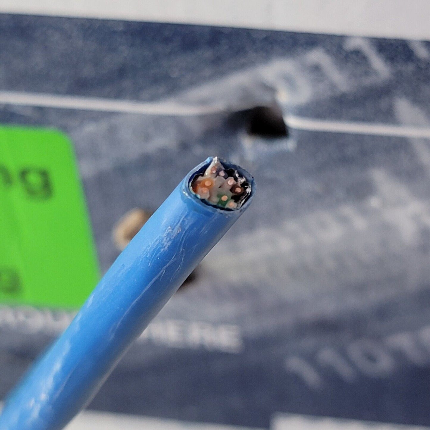 Belden Cat 6 2413F Cable Blue 23 AWG 350MHz CMP Plenum Air Spaces- Priced per FT