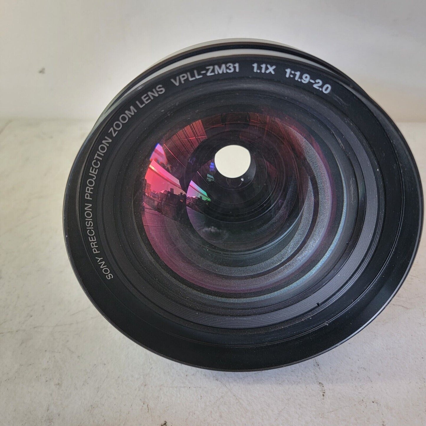 Sony VPLL-ZM31 Projector Zoom Lens w/ Lens Cover 1.1x, 1:1.9-2.0 Precision