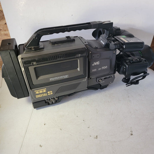 JVC DY-700U 3-CCD Camcorder w/ VF-P115U Viewfinder Fujinon TV-Z Lens S14x7.5B12U
