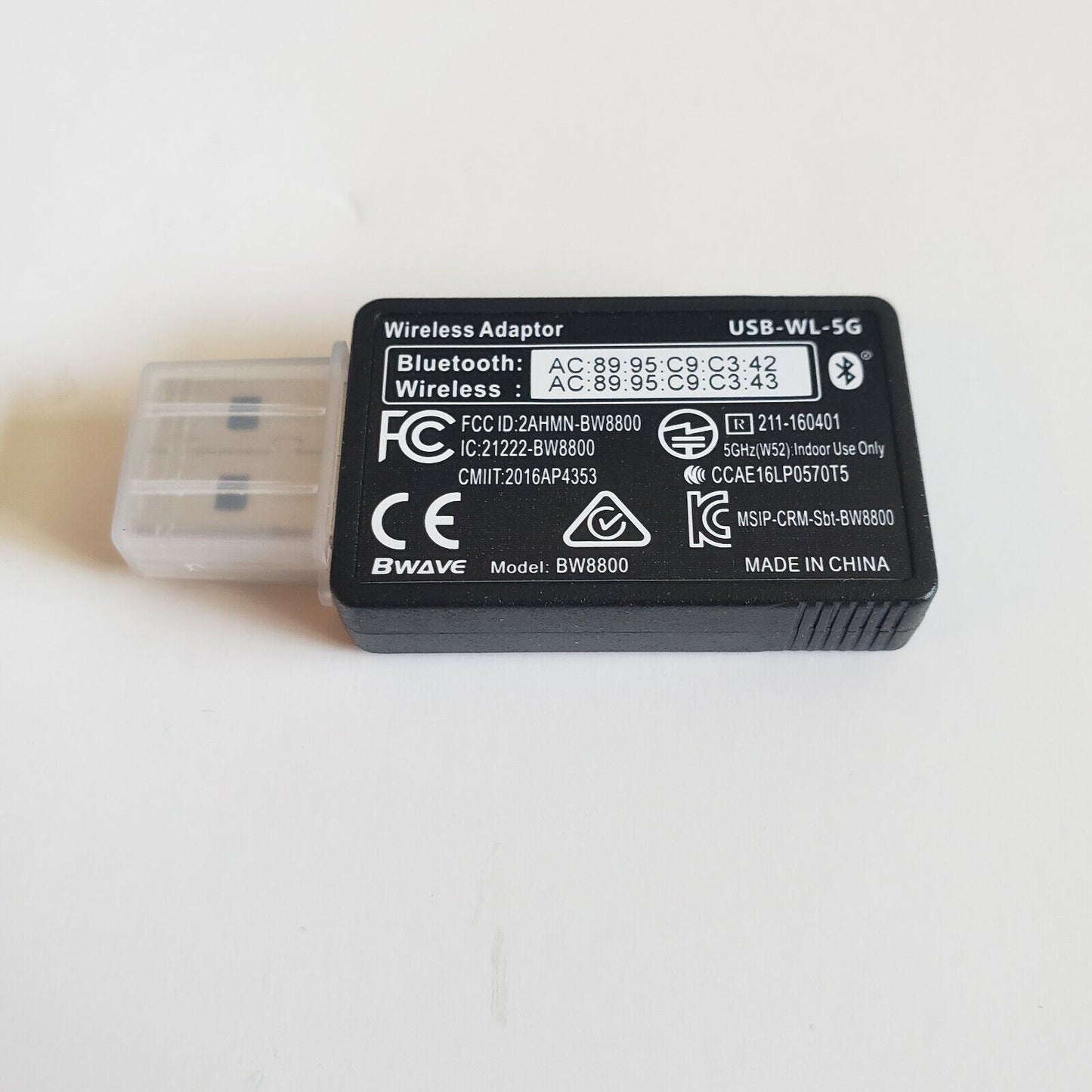 USB-WL-5G Wi-Fi Bluetooth Wireless LAN Network Projector Adapter