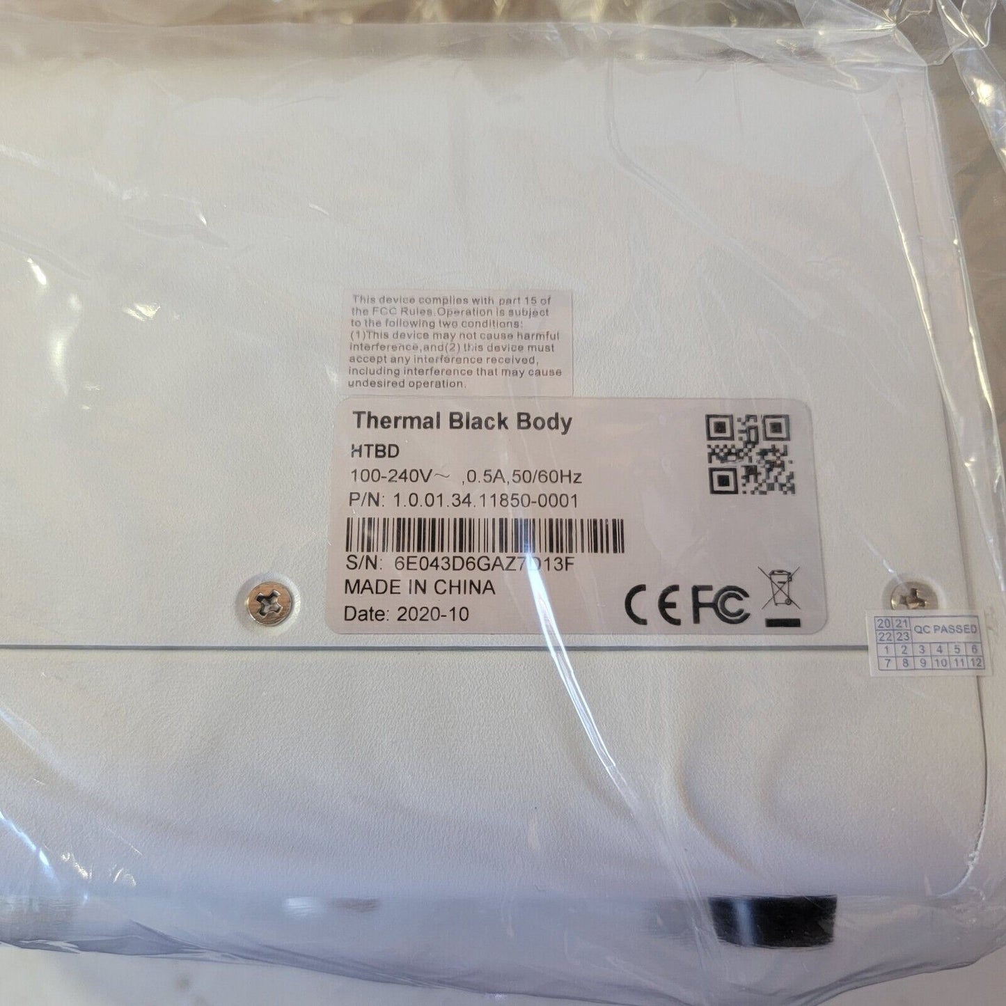 ENS Thermal Black Body HTBD Thermal Infrared Camera Temperature Calibrator