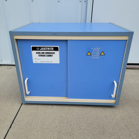 JUSTRITE 20 Liter Acids and Corrosives Storage Cabinet 24120