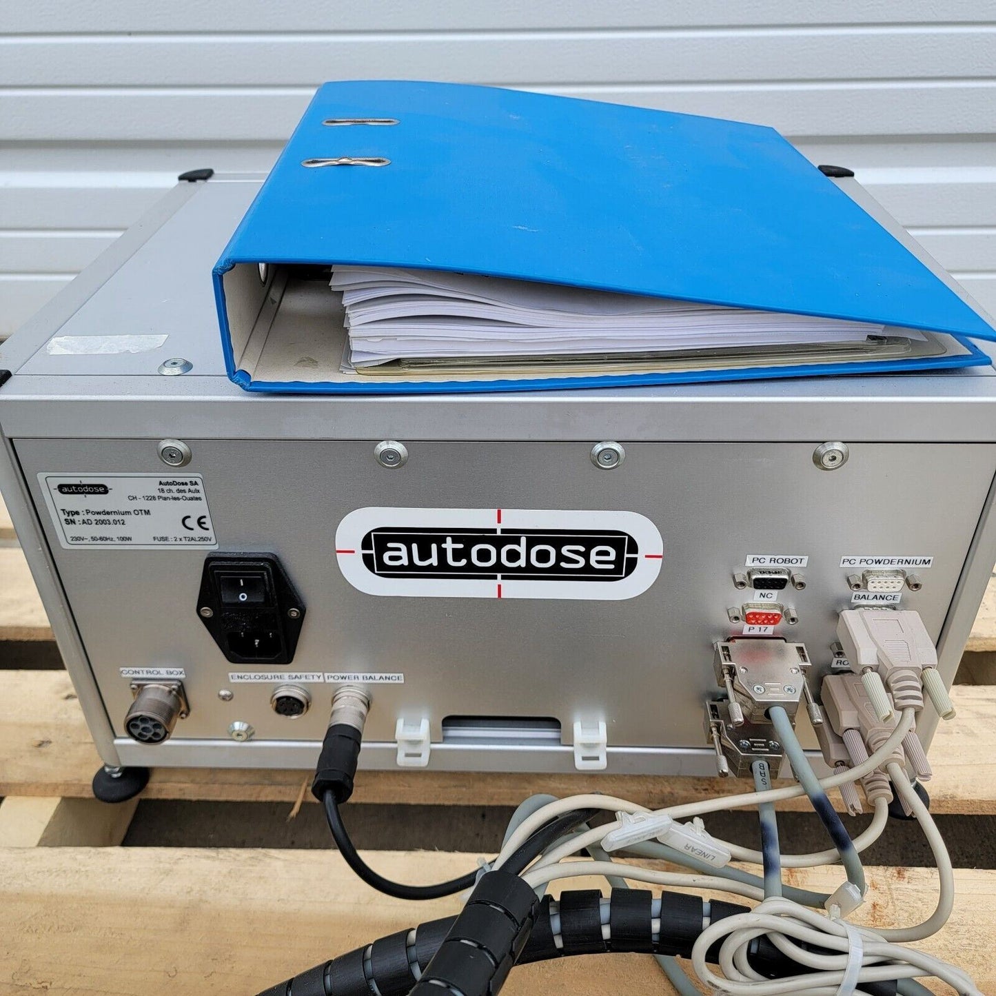 Powdernium OTM Autodose Powder Filling System with Software, Control Box, Manual